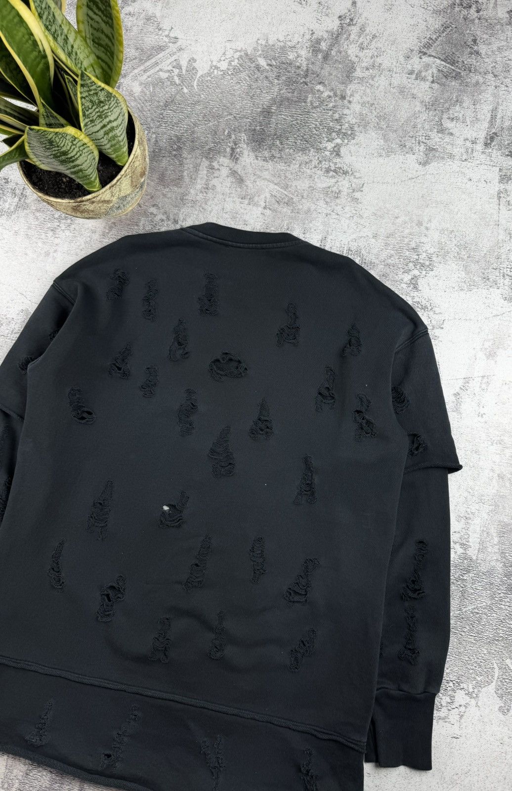Diesel Vintage Diesel Y2K Patch-worked Sweatshirt Pullover Hoodie Size US L / EU 52-54 / 3 - 14 Thumbnail