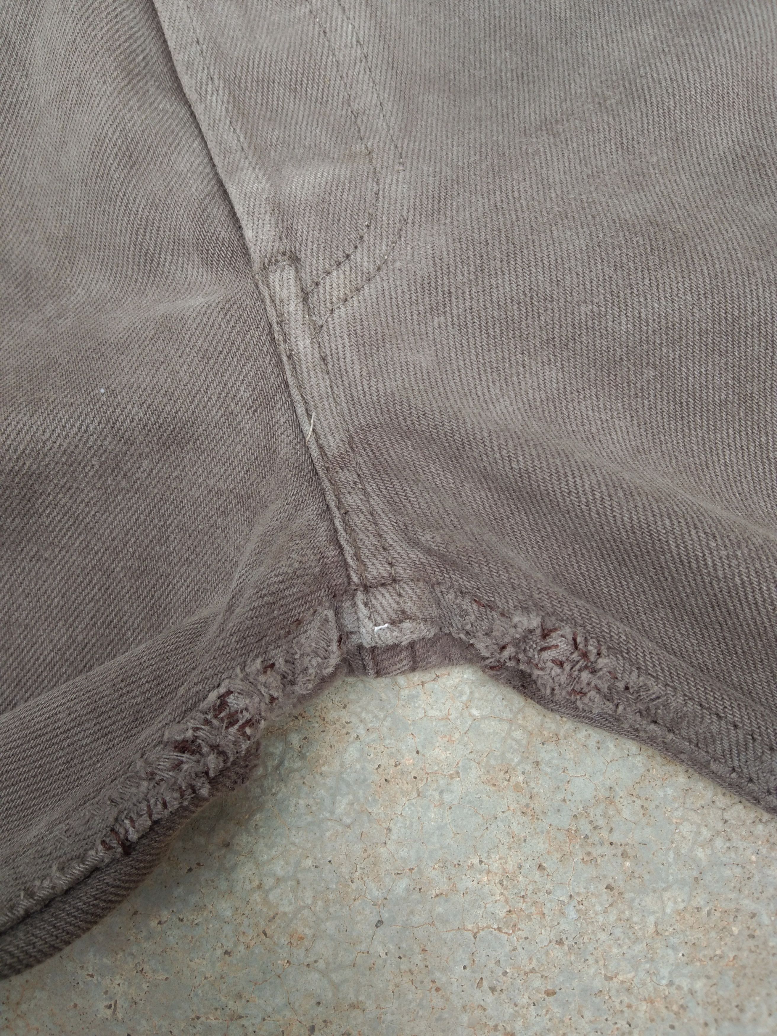 Levi's × Vintage 90s Vintage Levis 501 Earth Tone Distressed Jeans 29x30 Size US 29 - 7 Thumbnail
