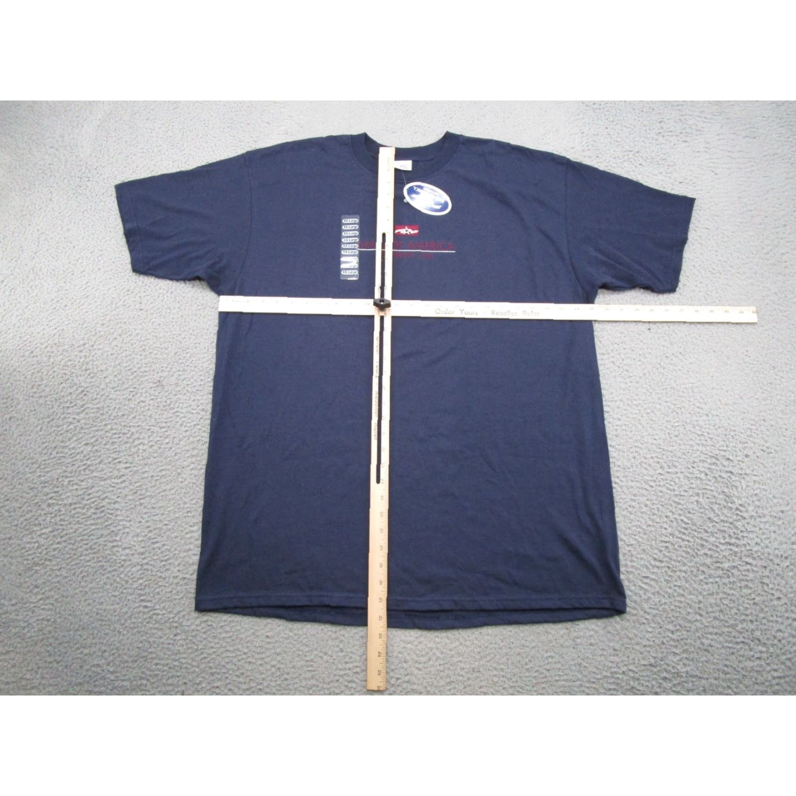 Vintage VINTAGE Mall of America T-Shirt Mens 2XL Blue Embroidered Cotton Crew Neck Short Sleeve Size US XXL / EU 58 / 5 - 5 Thumbnail