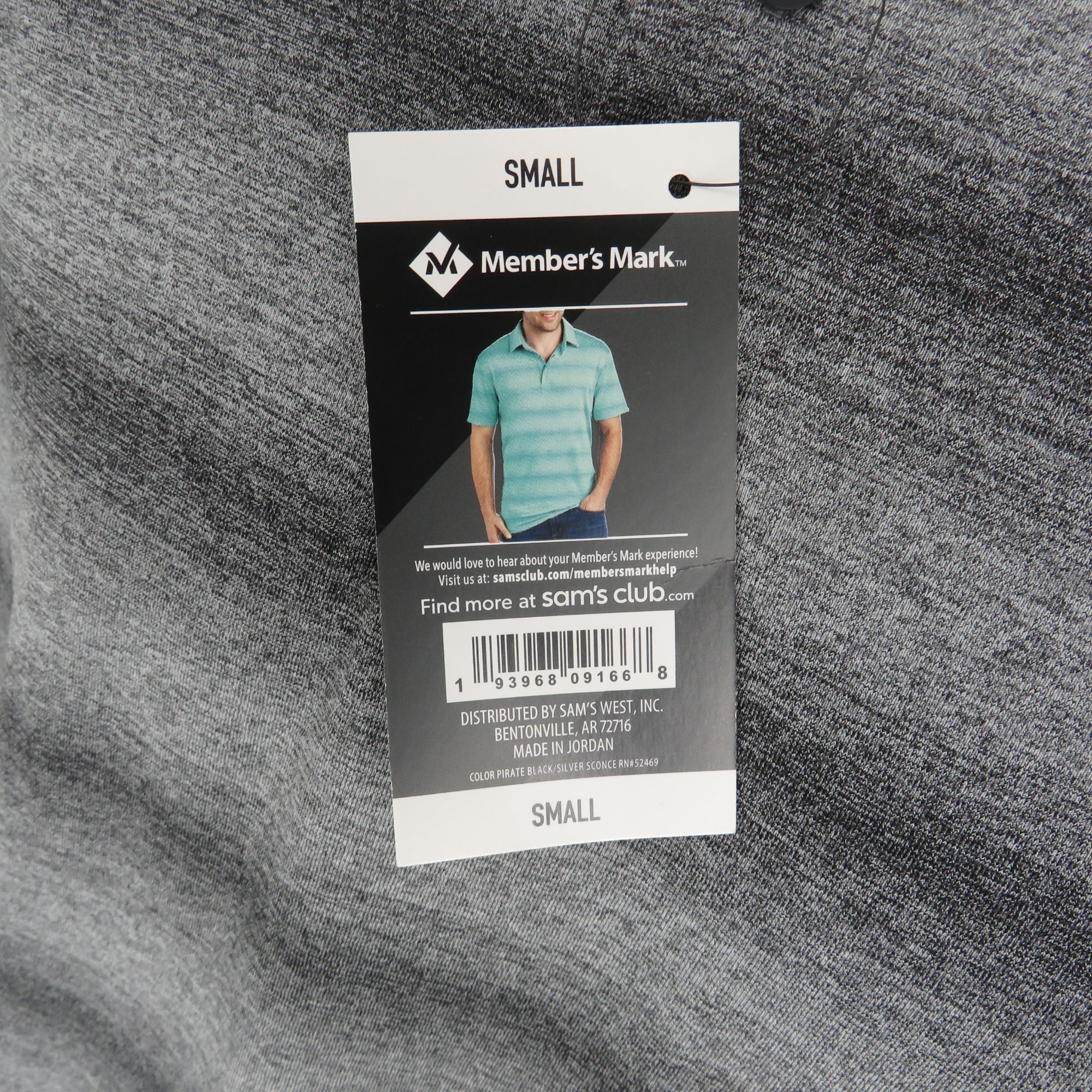Other Members Mark Mens Small Gray Polo Shirt UPF 30 Moisture Wick Size US S / EU 44-46 / 1 - 5 Thumbnail