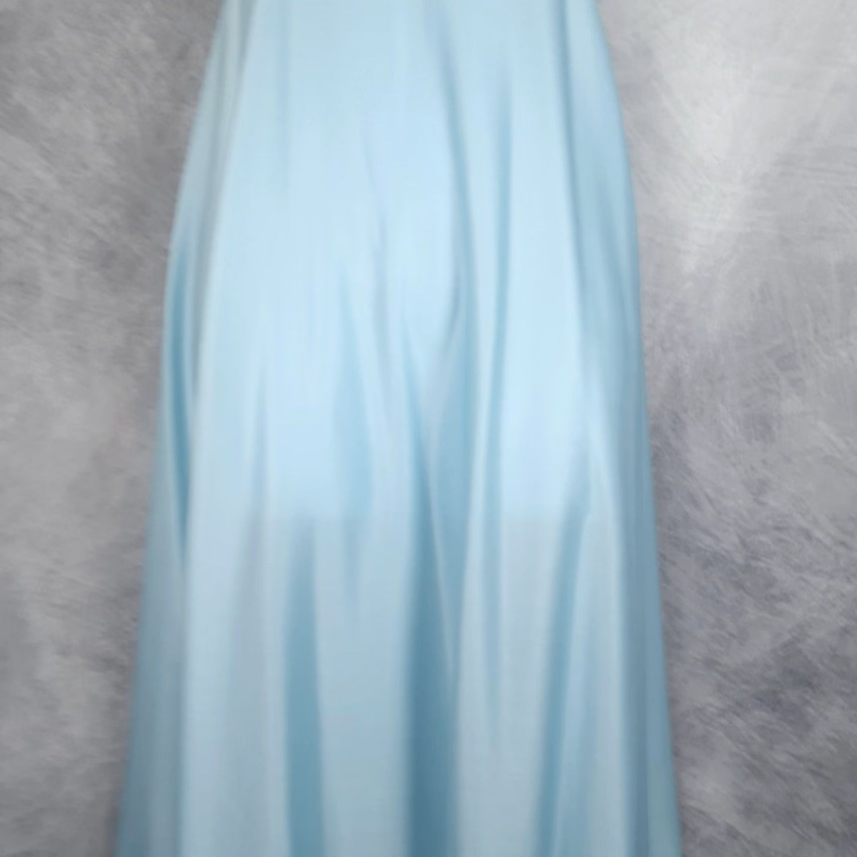 Vintage VINTAGE Satin Maxi Dress Womens 8 Blue Halter Strappy Romantic Whimsy Fairy 70s Size M / US 6-8 / IT 42-44 - 7 Thumbnail