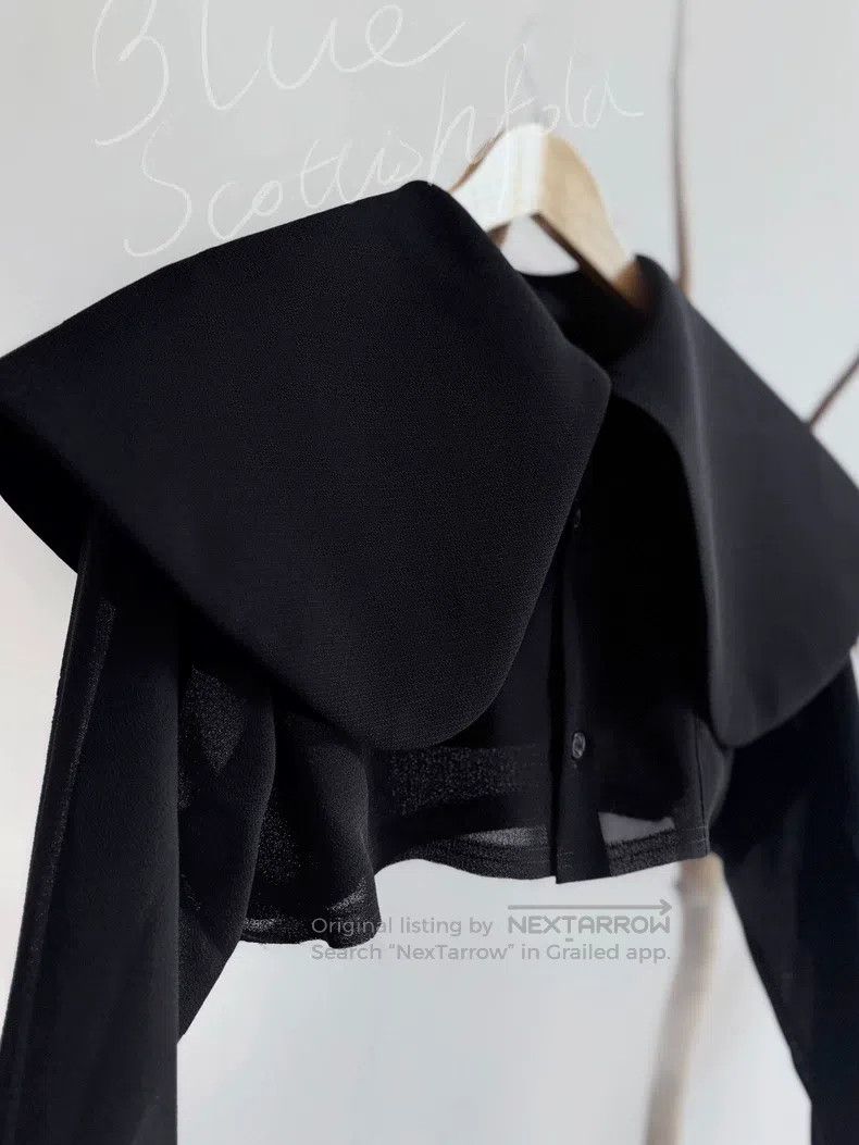Other Comme Des Garcons Large lapel short shirt Size S / US 4 / IT 40 - 1 Thumbnail