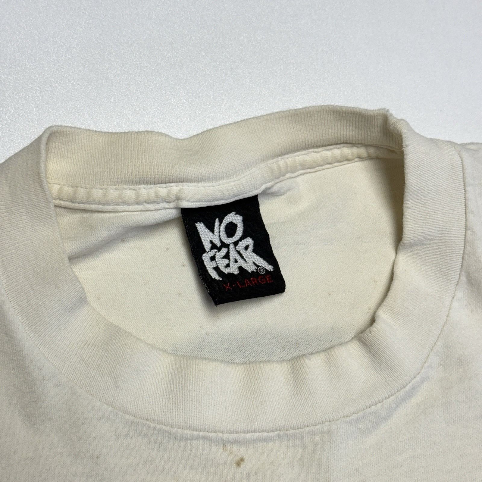 No Fear Vintage No Fear Baseball T Shirt Mens XL White Y2k 90s Size US XL / EU 56 / 4 - 15 Thumbnail