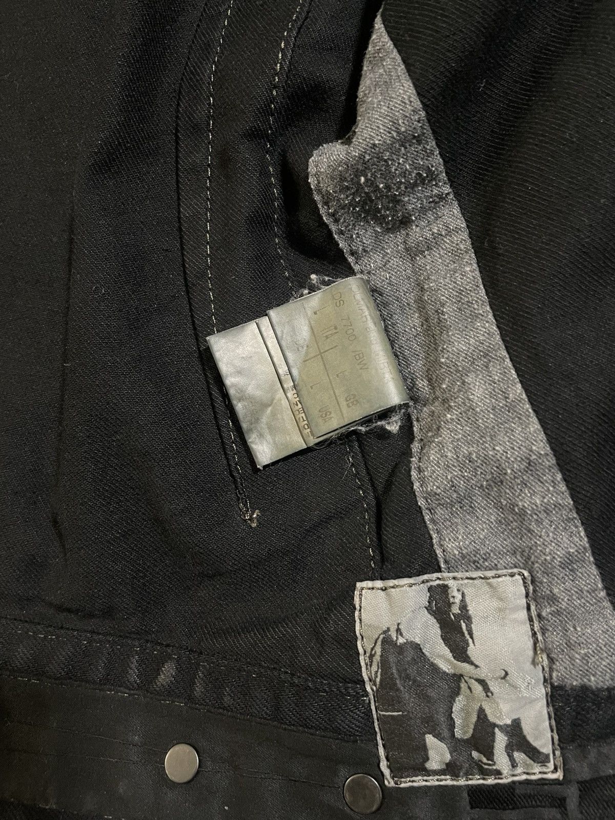 Rick Owens Rick Owens 07 Waxed Denim Jacket Size US S / EU 44-46 / 1 - 6 Thumbnail