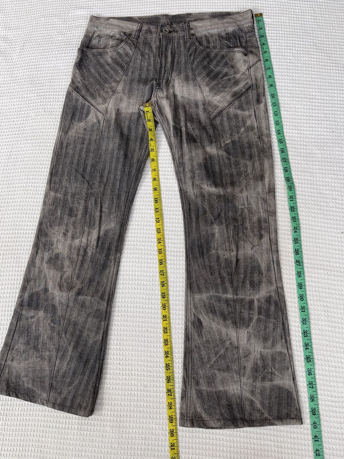 Japanese Brand Rare🔥Japanese Designer EDGE RUPERT Flared Bootcut Jeans Size US 35 - 11 Thumbnail