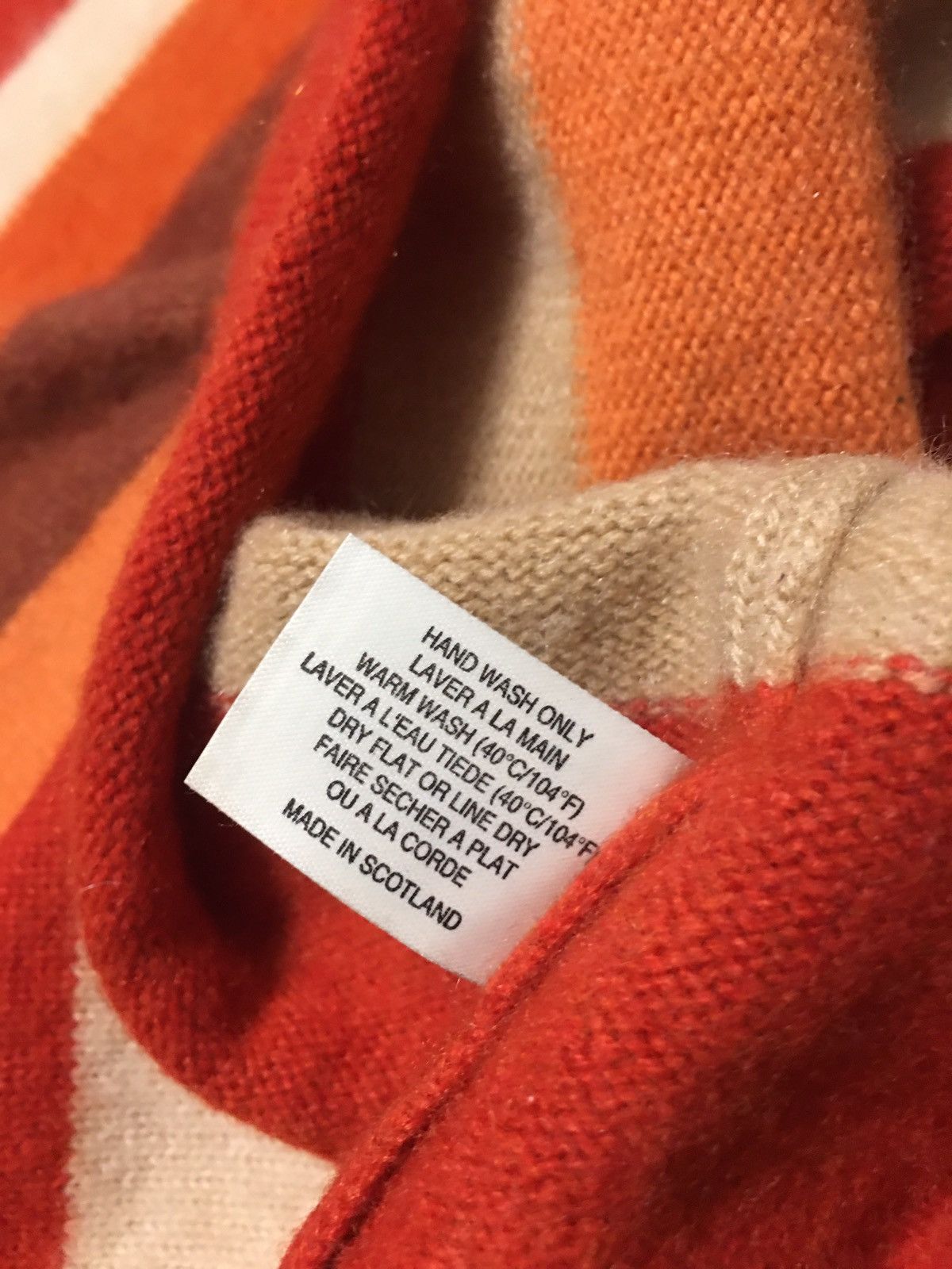 Designer HEARTBREAKER Cashmere Stripped Knit Cardigan Size M Size M / US 6-8 / IT 42-44 - 9 Thumbnail