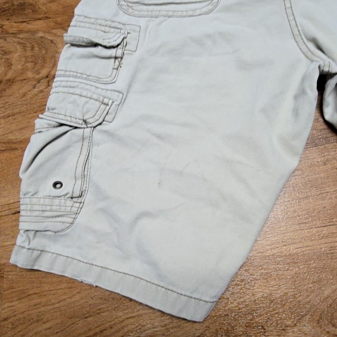 Iron Co. Iron Cargo Shorts Beige Multi-Pocket Utility Mens 32 Shorts Size US 32 / EU 48 - 6 Thumbnail