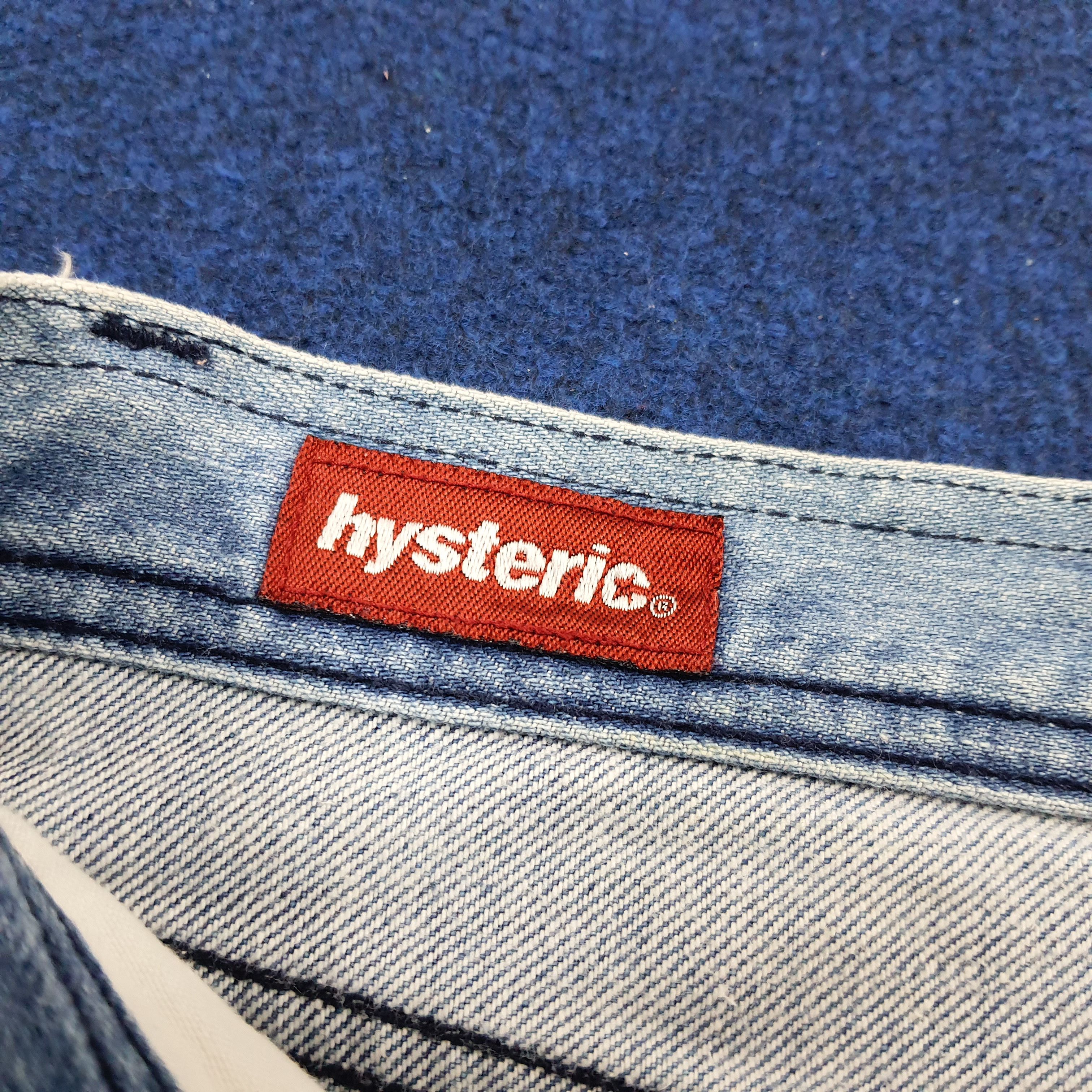 Hysteric Glamour × Japanese Brand × Vintage Vintage Hysteric Glamour Japan Brand Custom Logo Jean Size US 28 / EU 44 - 9 Thumbnail