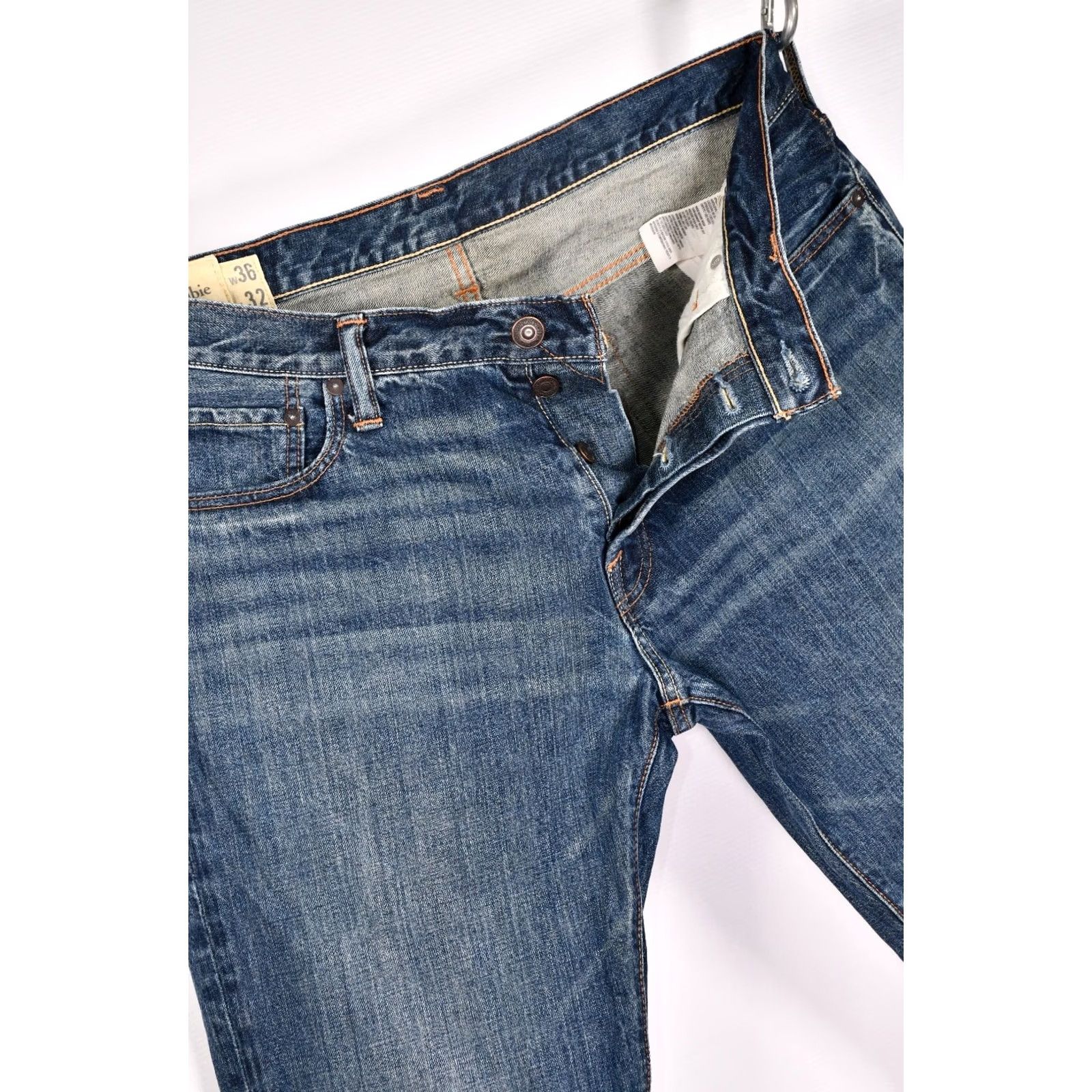 Abercrombie & Fitch Abercrombie & Fitch Jeans Main Selling Point Men Skinny Jeans W36 L32 Blue 100% Cotton 36 32in XS? Size US 36 / EU 52 - 5 Thumbnail