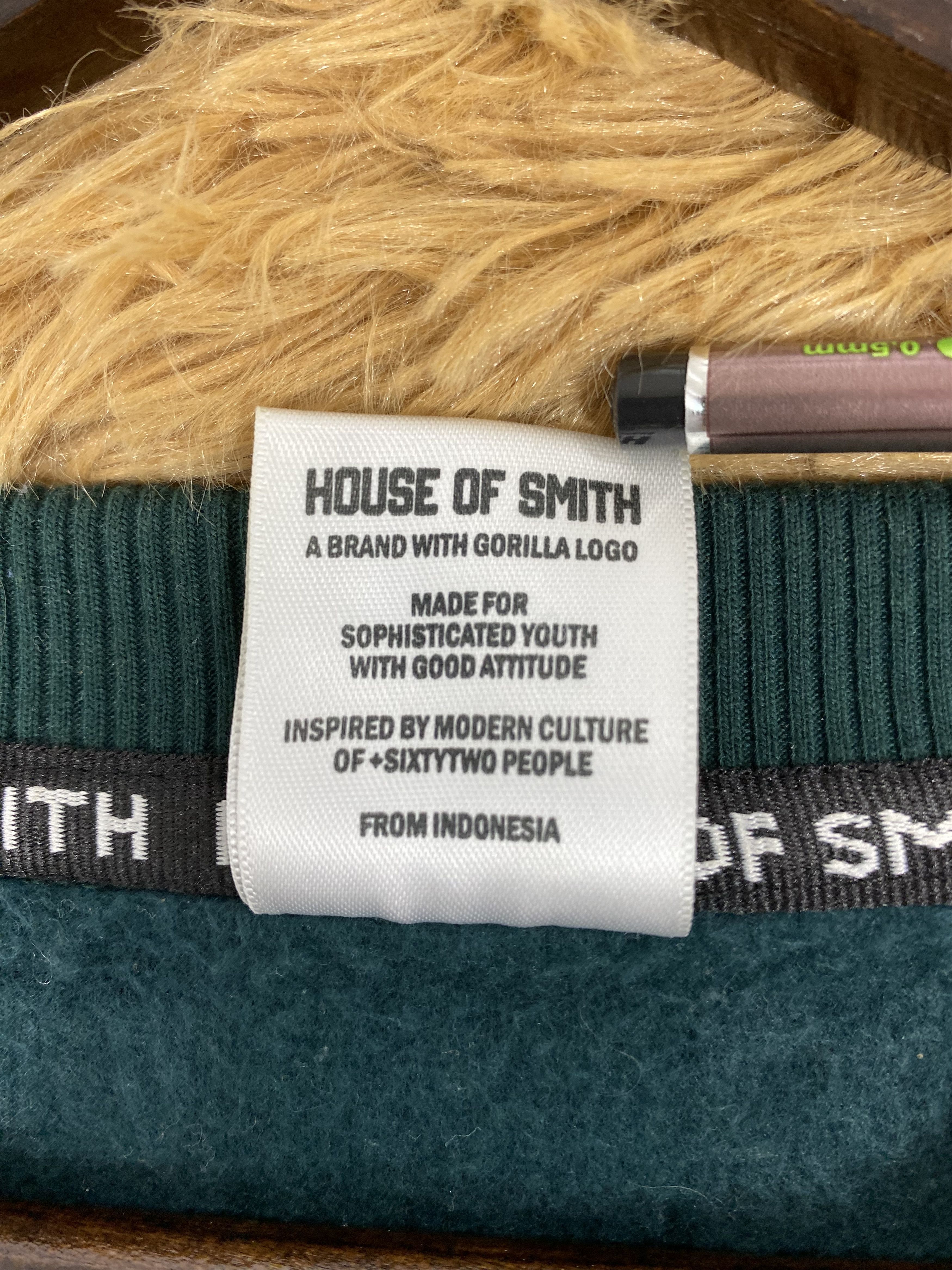 Japanese Brand Vintage House OF Smith Skull Pattern Sweatshirts PS0193 Size US XXL / EU 58 / 5 - 9 Thumbnail