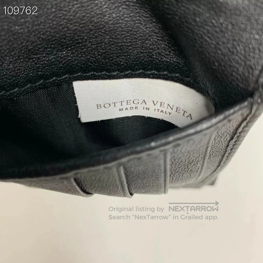 Bottega Veneta BV Men's Woven Fold Wallet. Size ONE SIZE - 9 Thumbnail