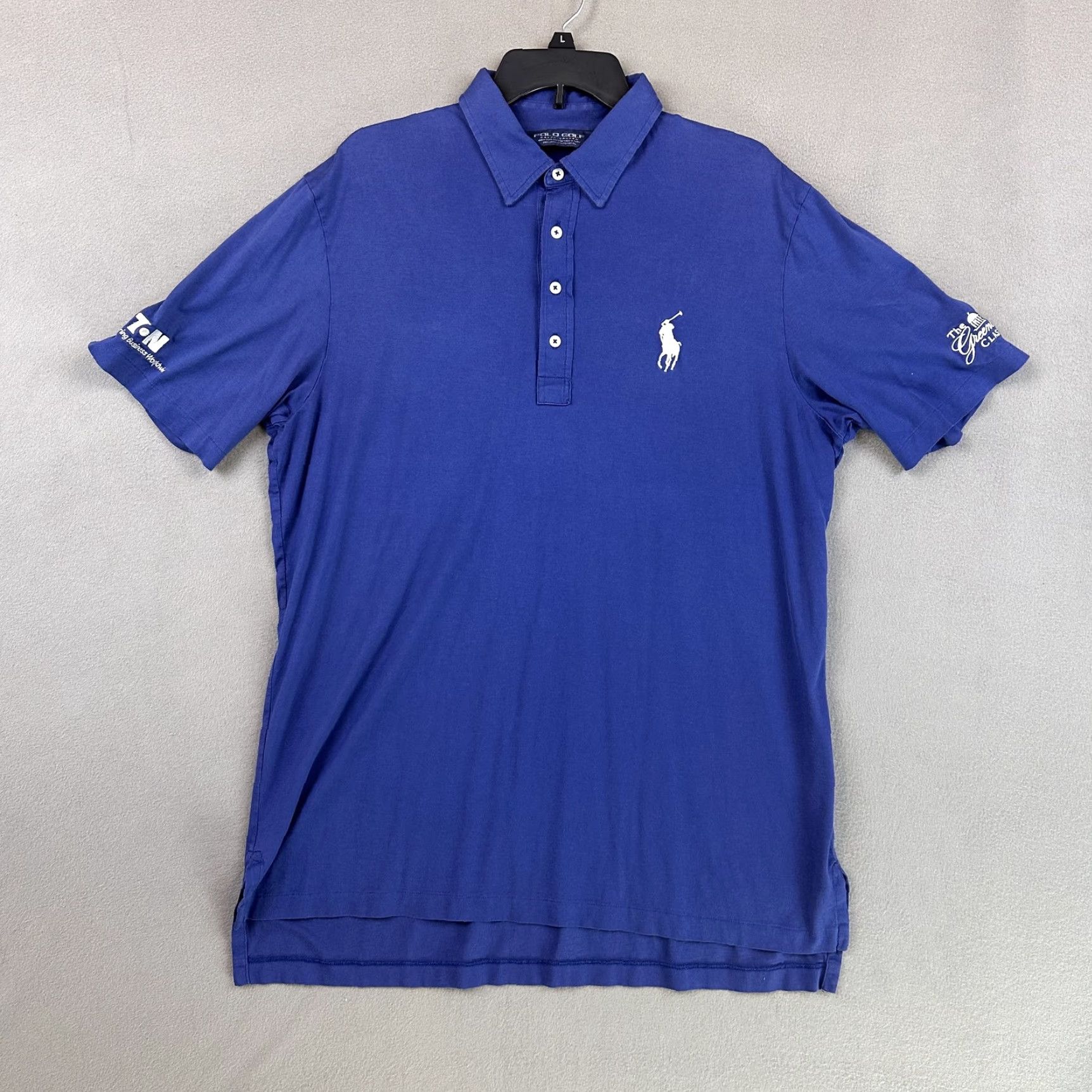 Polo Ralph Lauren Polo Golf Ralph Lauren Polo Shirt Mens XL Blue Golf Classic Solid Cotton Short Sleeve Casual Shirt Size US XL / EU 56 / 4 - 4 Thumbnail