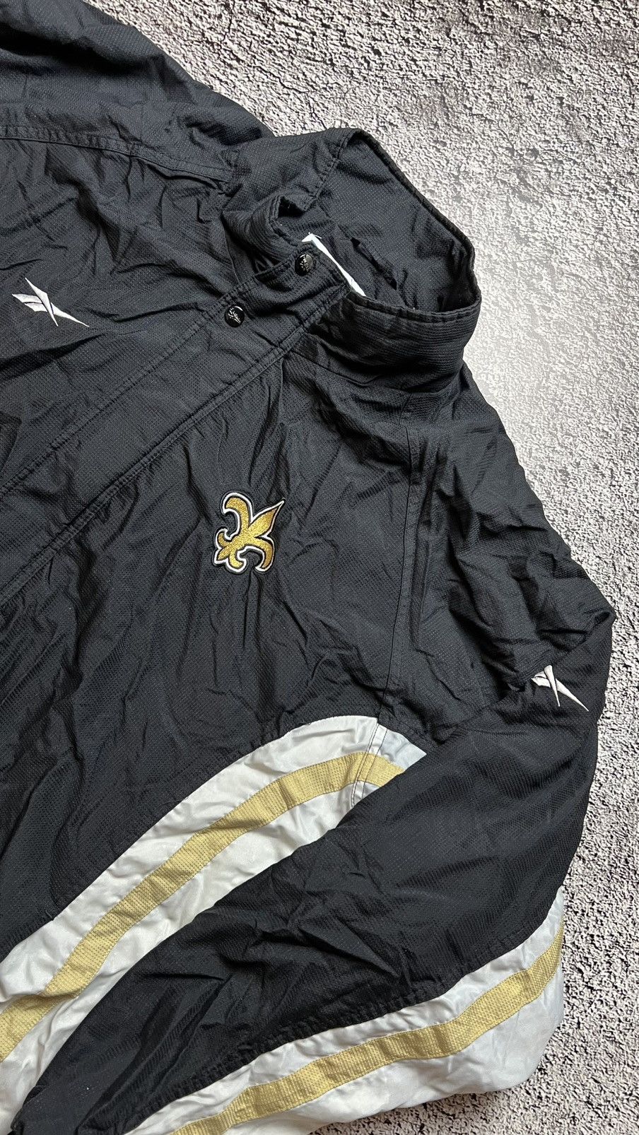 Reebok VTG 90’s New Orlean Saints NFL reebok bomber jacket Size US XL / EU 56 / 4 - 3 Thumbnail