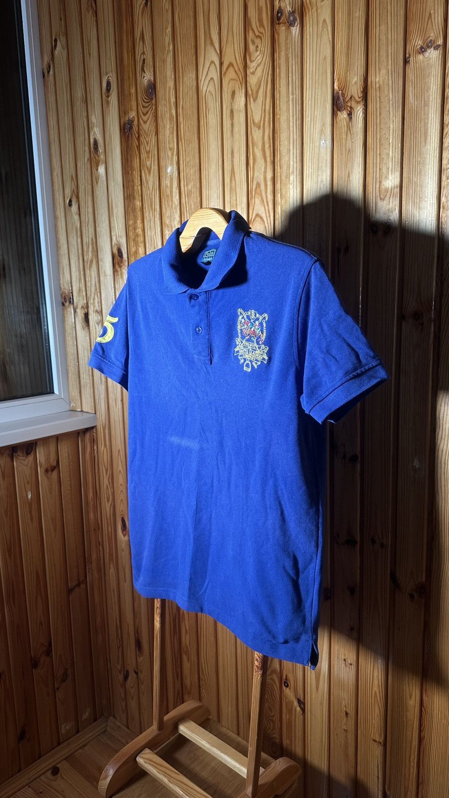 Polo Ralph Lauren Polo Ralph Lauren Y2KTriple Pony Horse Embroidered Shirt Size US XL / EU 56 / 4 - 4 Thumbnail
