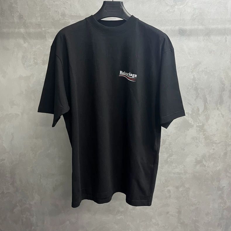 Balenciaga Balenciaga White Label Black Coke Printed Logo Short Sleeve Size US M / EU 48-50 / 2 - 1 Thumbnail
