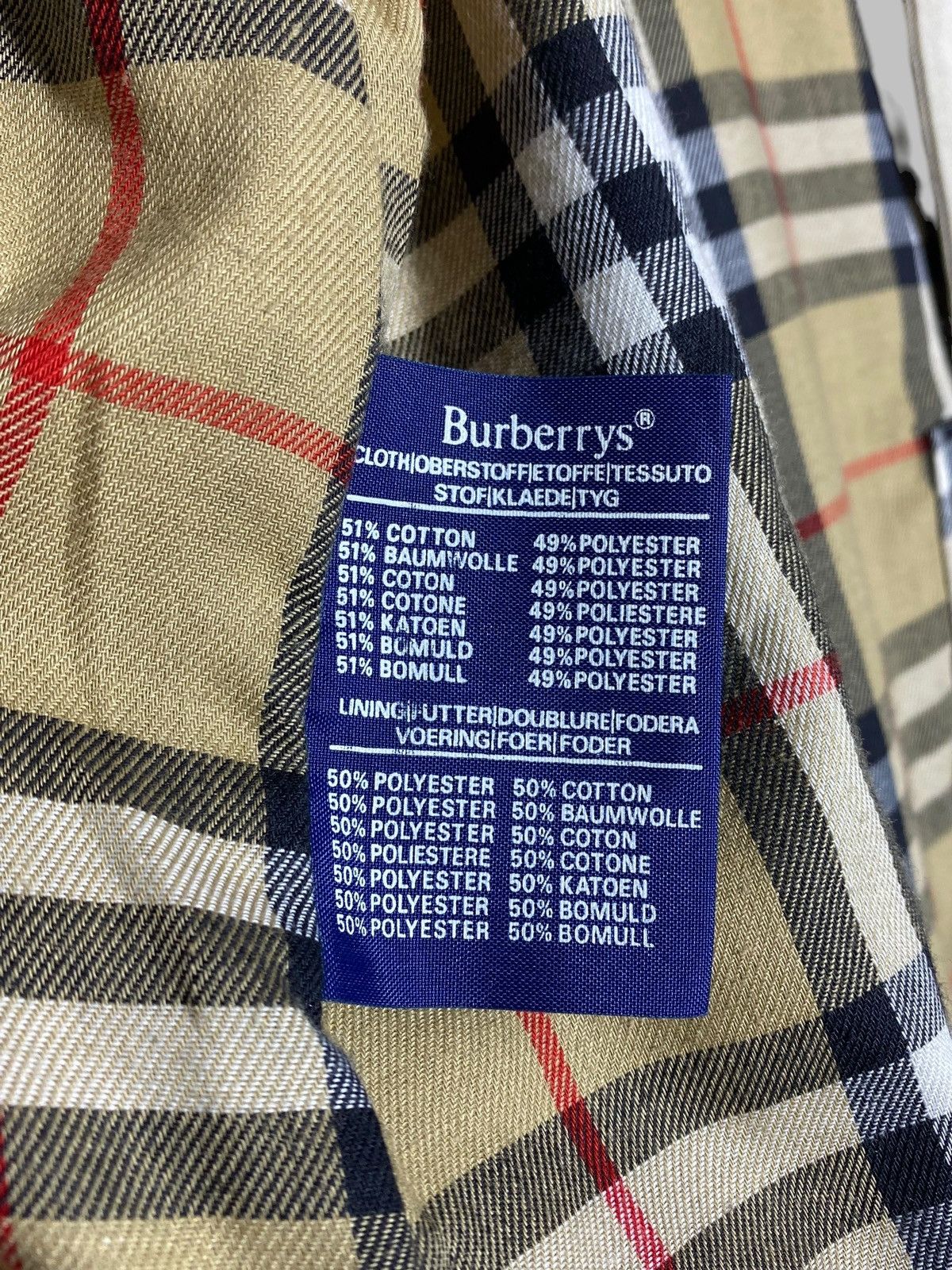 Burberry × Burberry Prorsum Burberrys Double Breasted Nova Check Trench Coat Size US L / EU 52-54 / 3 - 18 Thumbnail