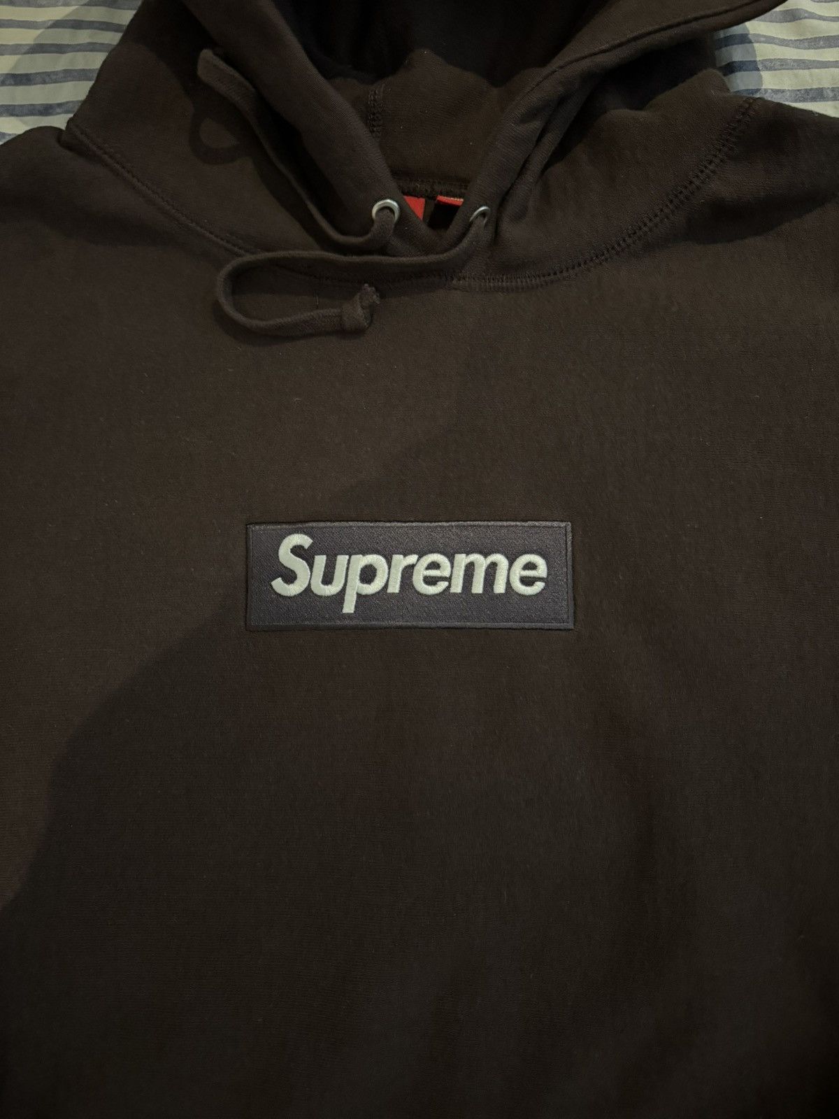 Supreme Supreme Brown Box Logo Hooded Sweatshirt Pullover Large FW21 Size US L / EU 52-54 / 3 - 7 Thumbnail