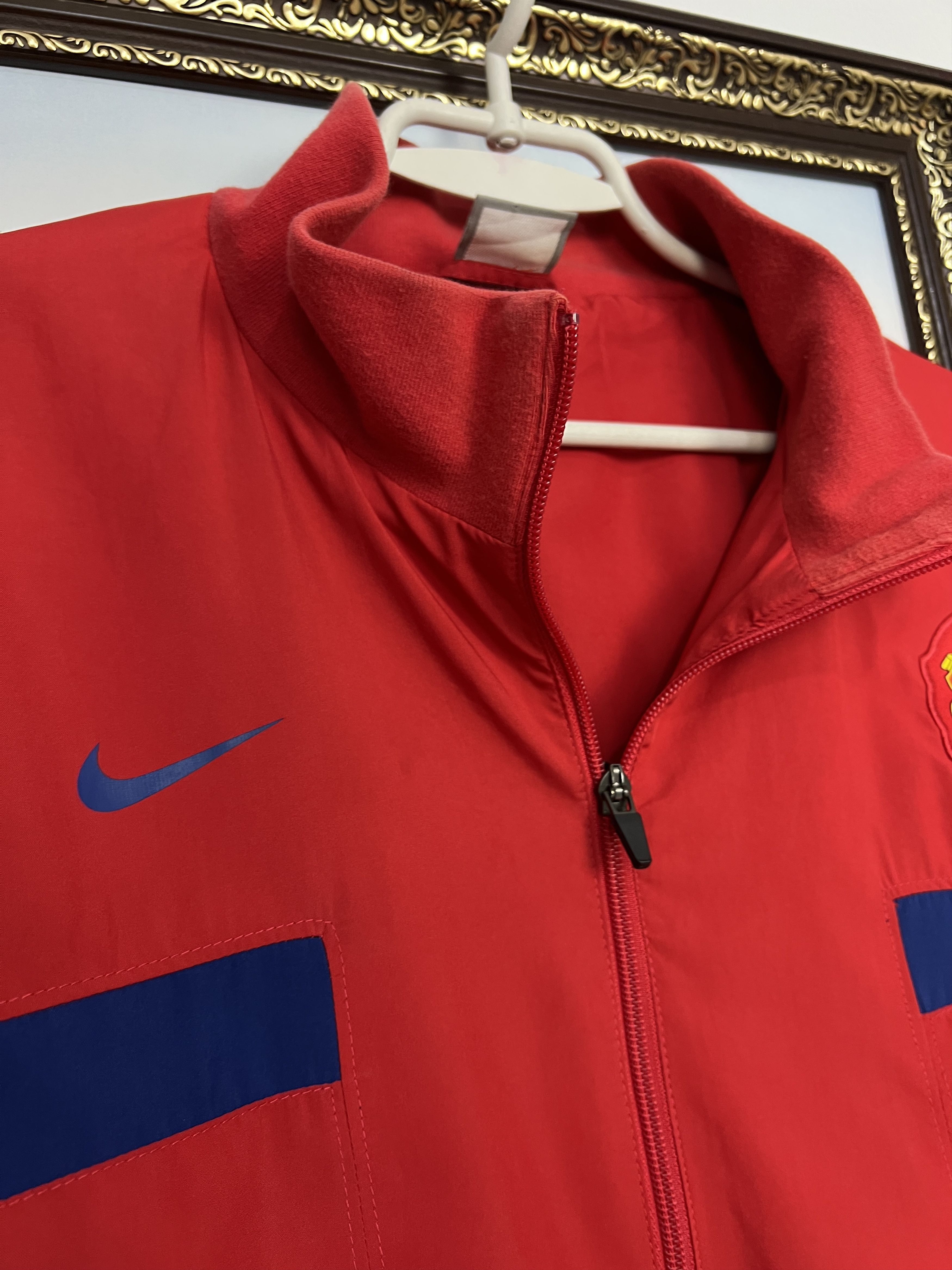 Nike Vintage Manchester United Football Jacket Soccer Track Top Size US L / EU 52-54 / 3 - 7 Thumbnail