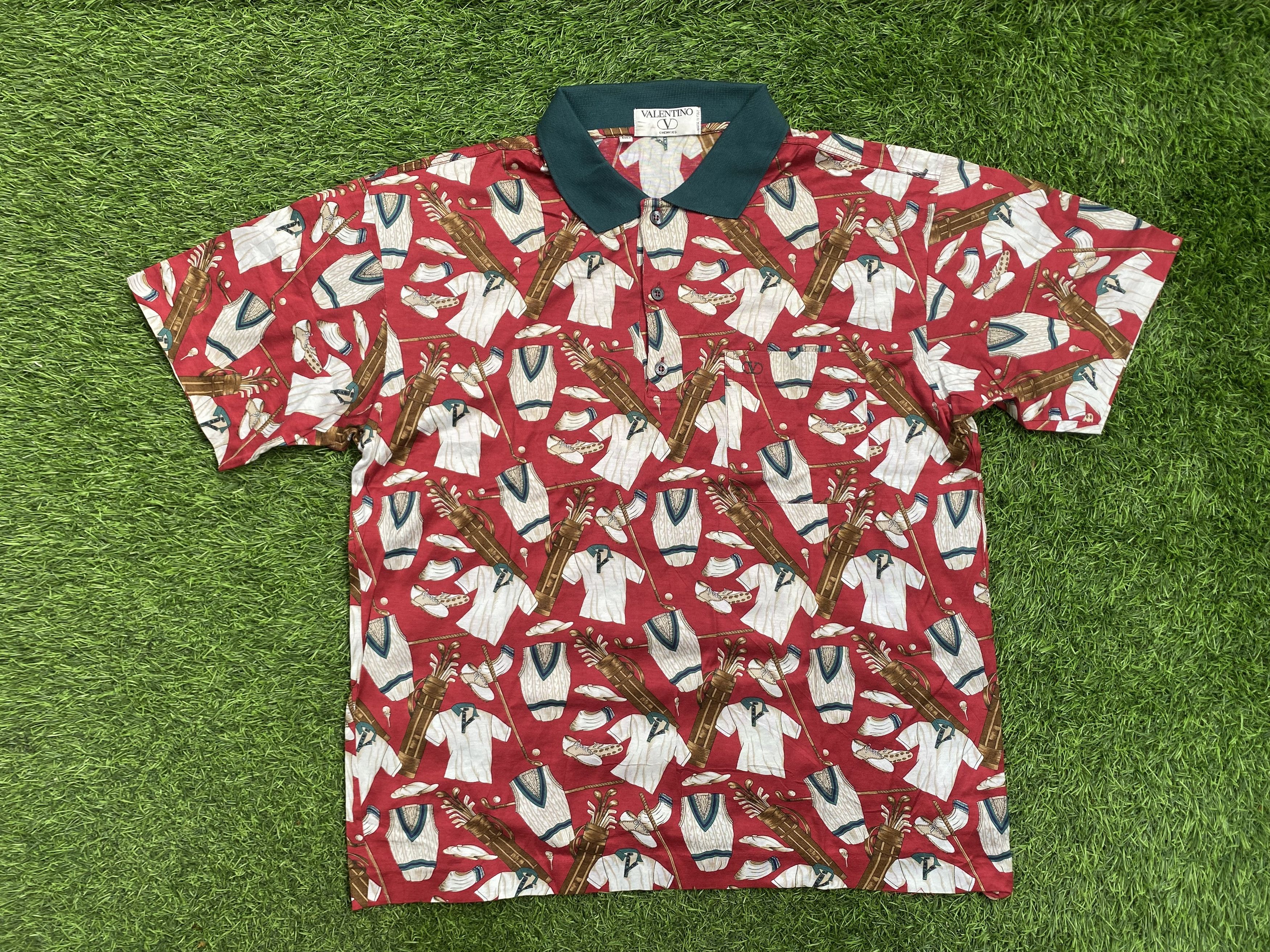 【VALENTINO】1990s Embroidery Polo Shirt VALENTINO 1990s Embroidery Polo Shirt