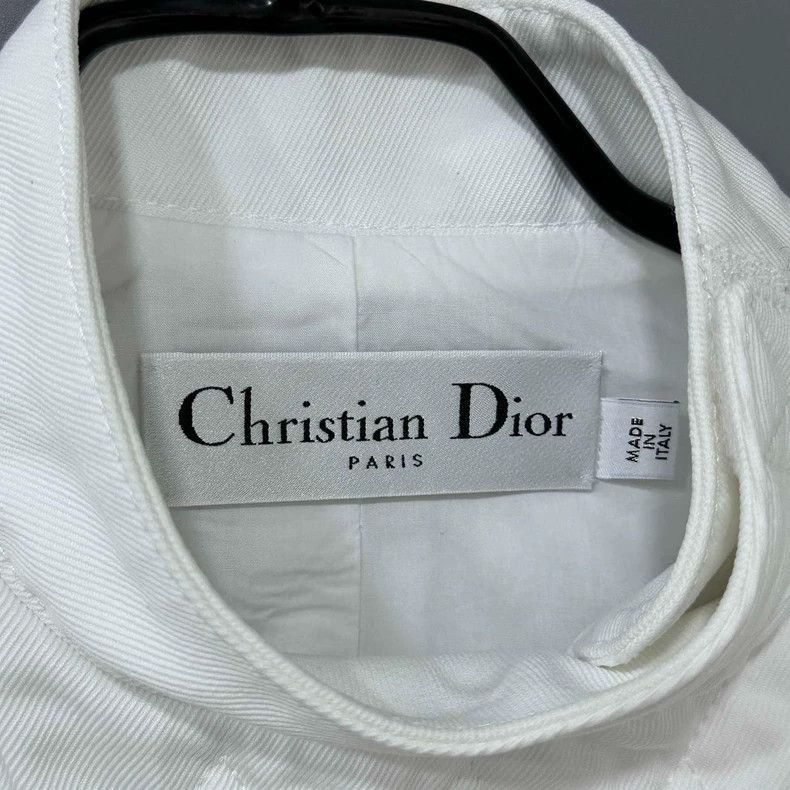 Dior Quilted Bee Jacket by Dior-2505 Size XS / US 0-2 / IT 36-38 - 5 Thumbnail