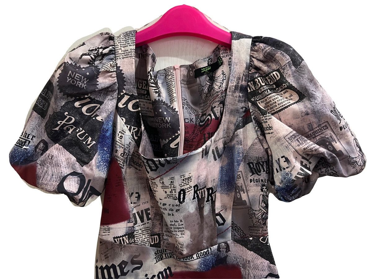 Jaded London Jaded London Newspaper Dress 💃🏻♥️ Size S / US 4 / IT 40 - 7 Thumbnail