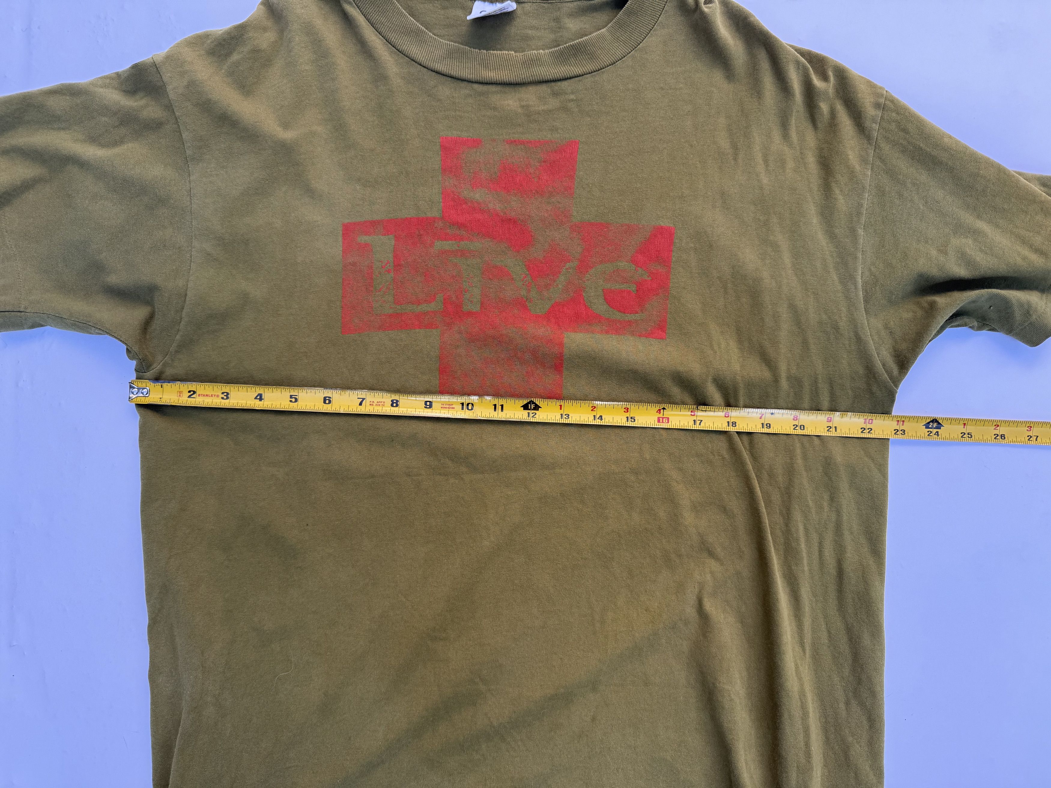 Vintage Vintage Live Band T-Shirt Size US XL / EU 56 / 4 - 4 Thumbnail