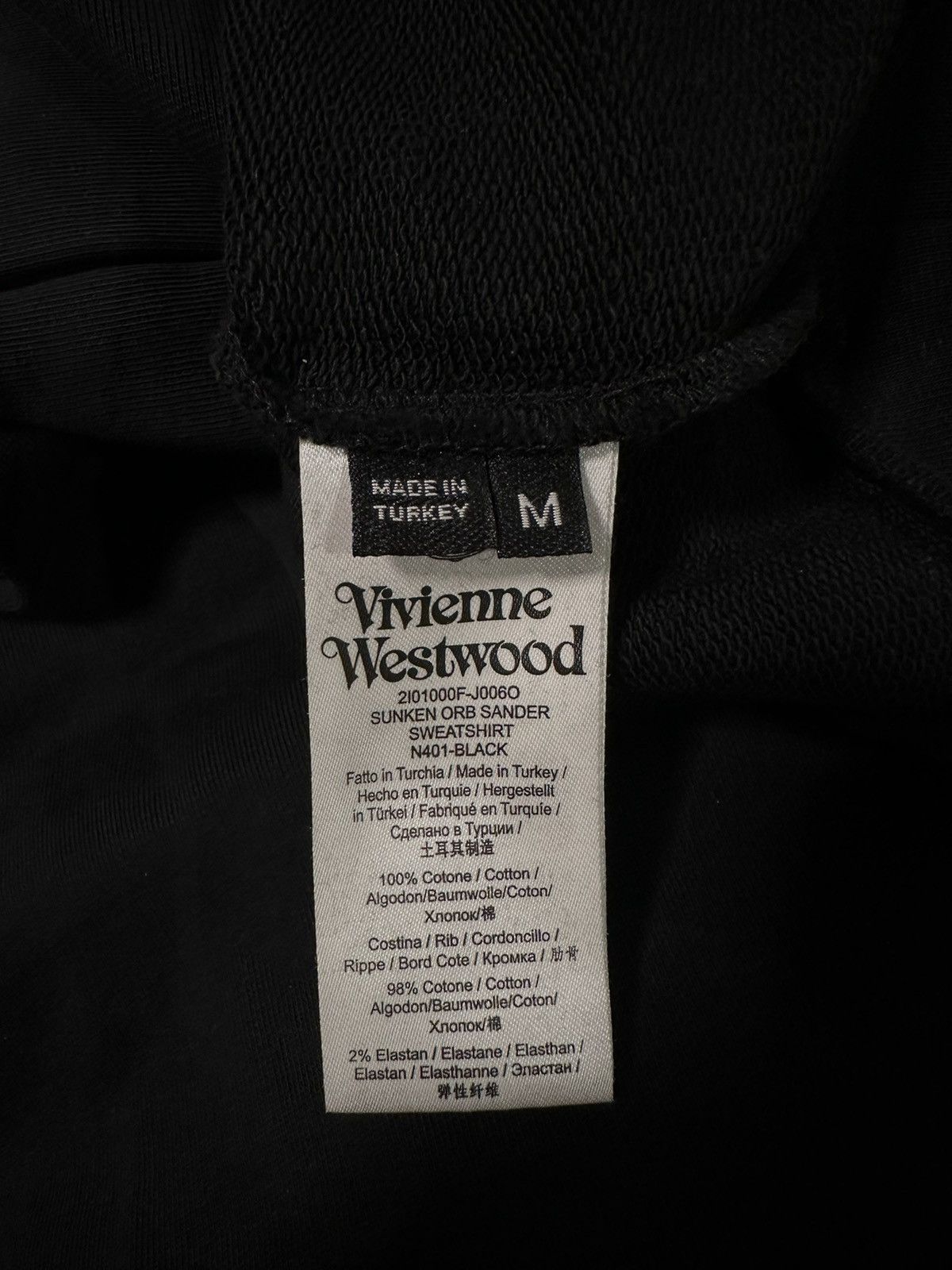 Vivienne Westwood Vivienne Westwood Sunken Sweatshirt Size US M / EU 48-50 / 2 - 5 Thumbnail