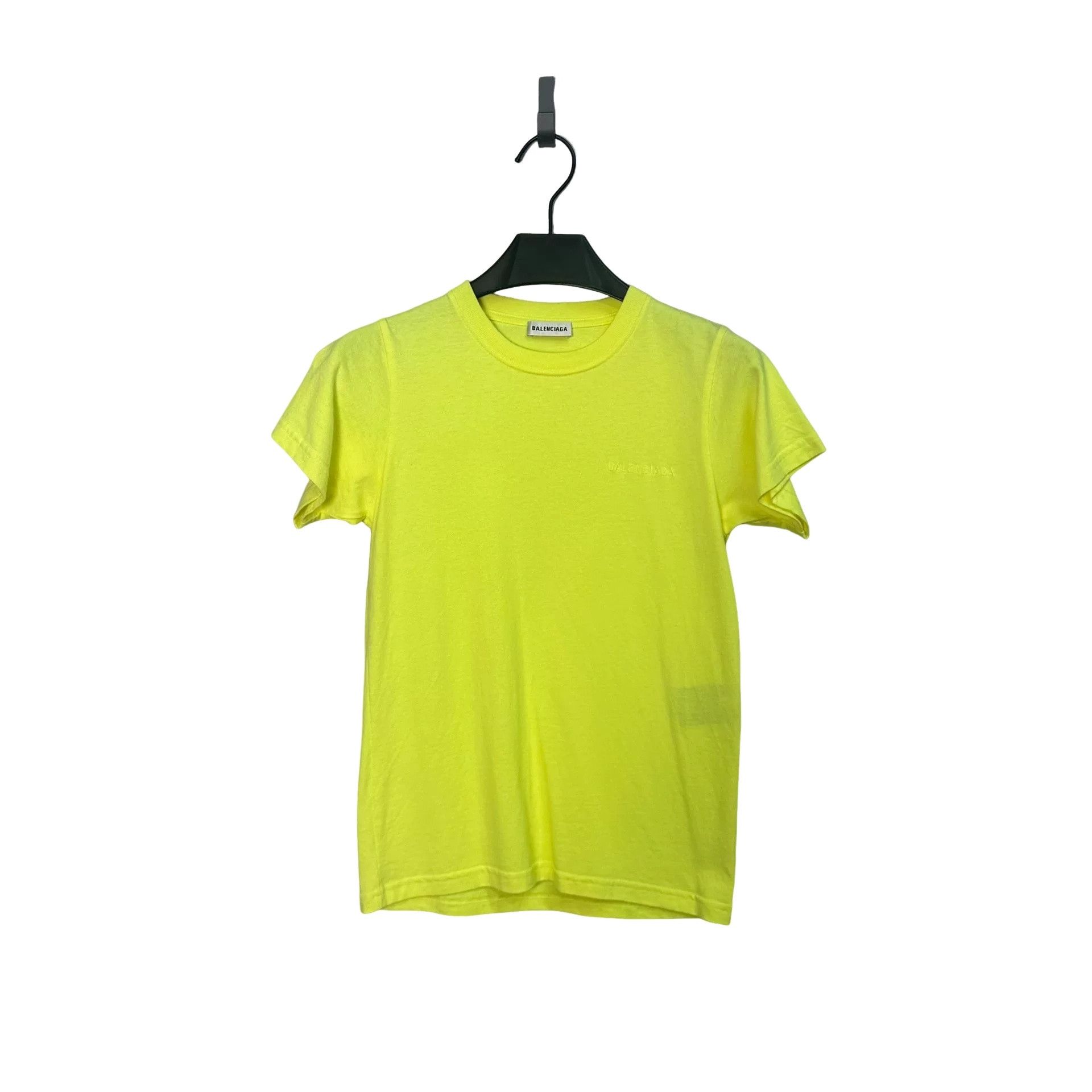 Balenciaga Balenciaga Neon Logo T-Shirt Size XS Size US XS / EU 42 / 0 - 1 Thumbnail