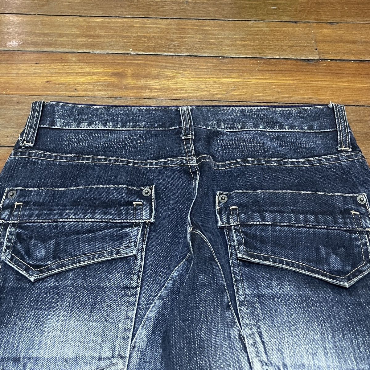 PPFM Very Rare Vintage Japanese Brand PPFM Tactical Jeans 1990s Size US 30 / EU 46 - 4 Thumbnail