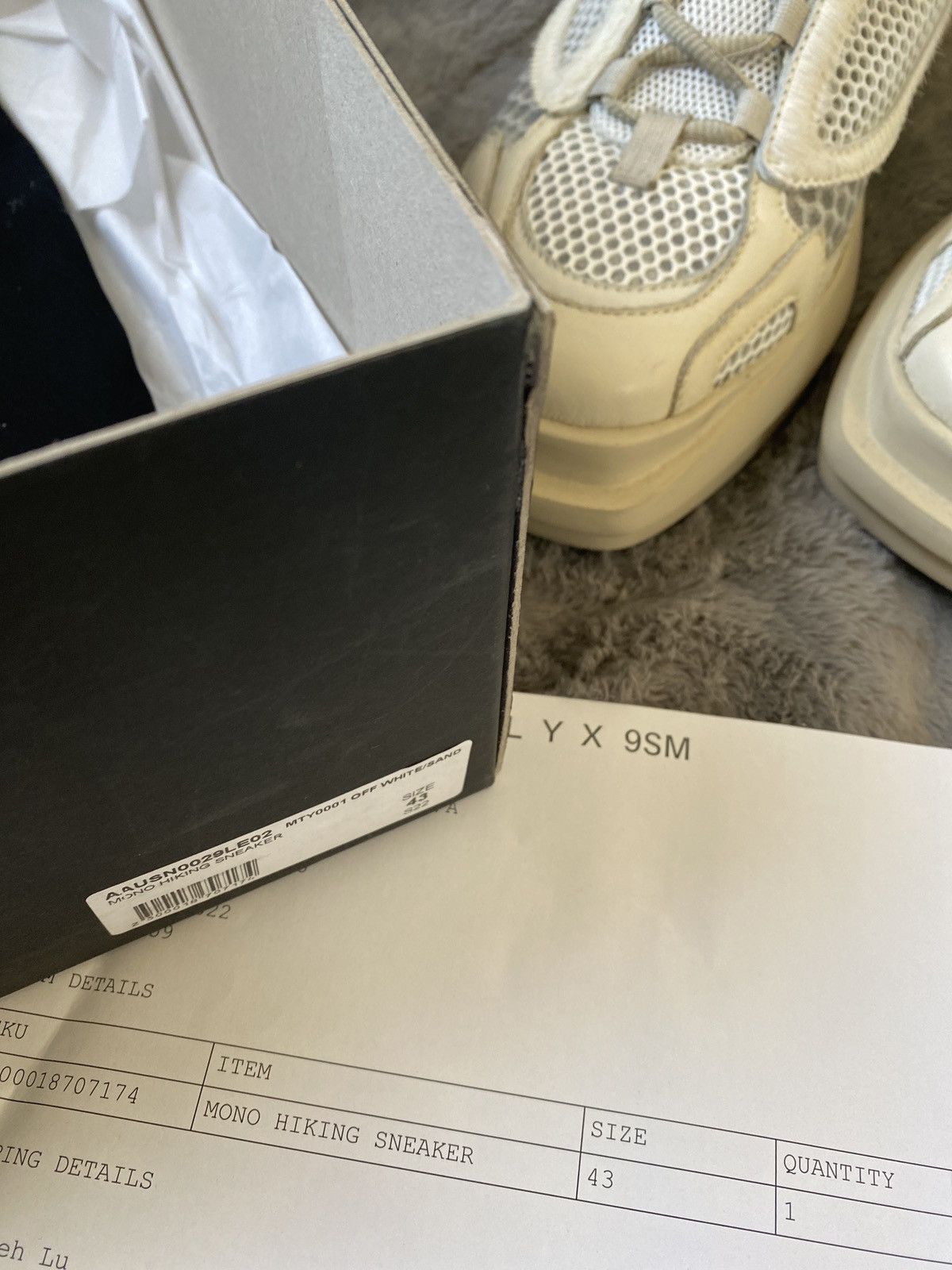 1017 ALYX 9SM 1017 Alyx 9sm mono hiking sneakers Size US 10.5 / EU 43-44 - 8 Thumbnail