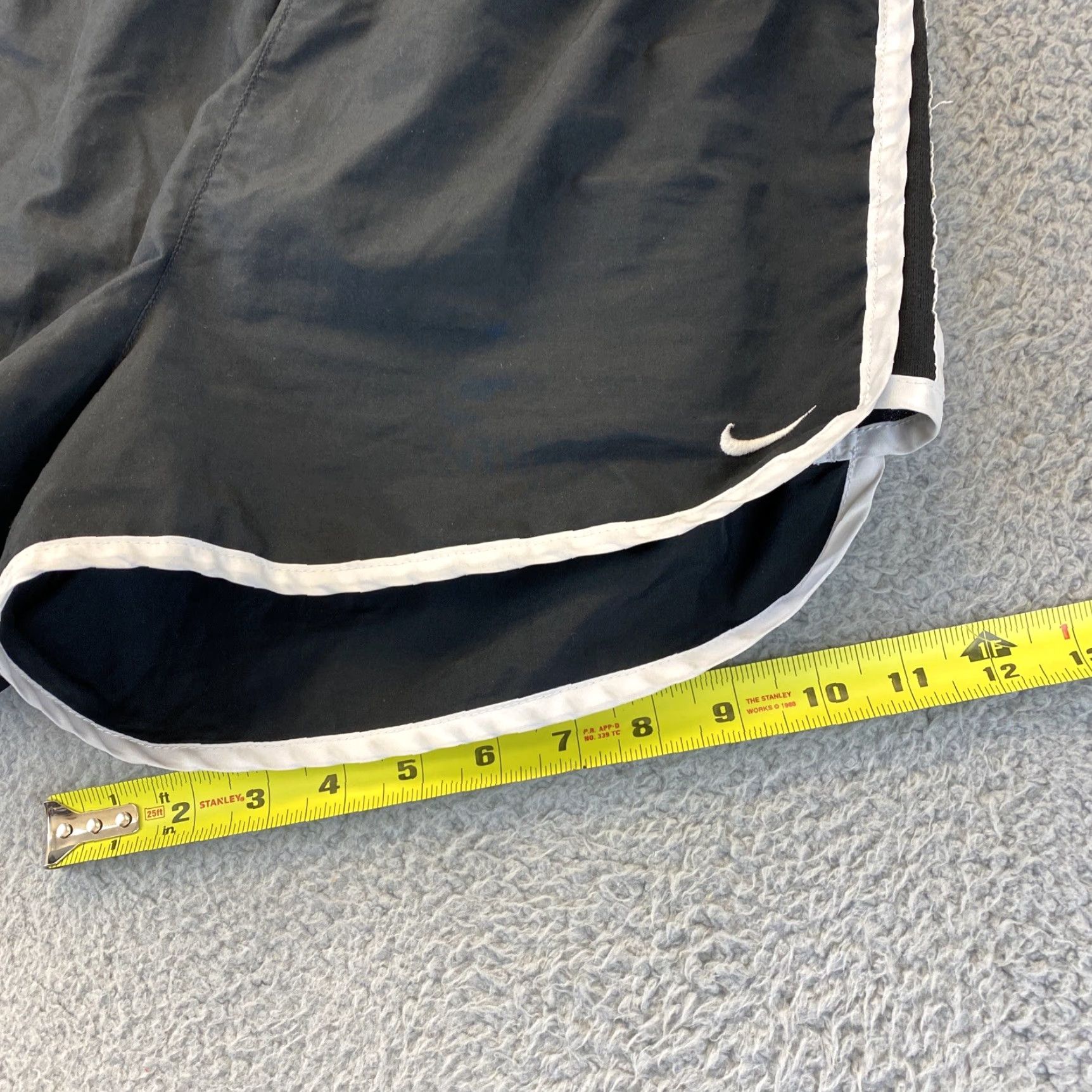 Nike Nike Dri-Fit Women Athletic Lined Running Shorts Black M Size 32" / US 10 / IT 46 - 7 Thumbnail