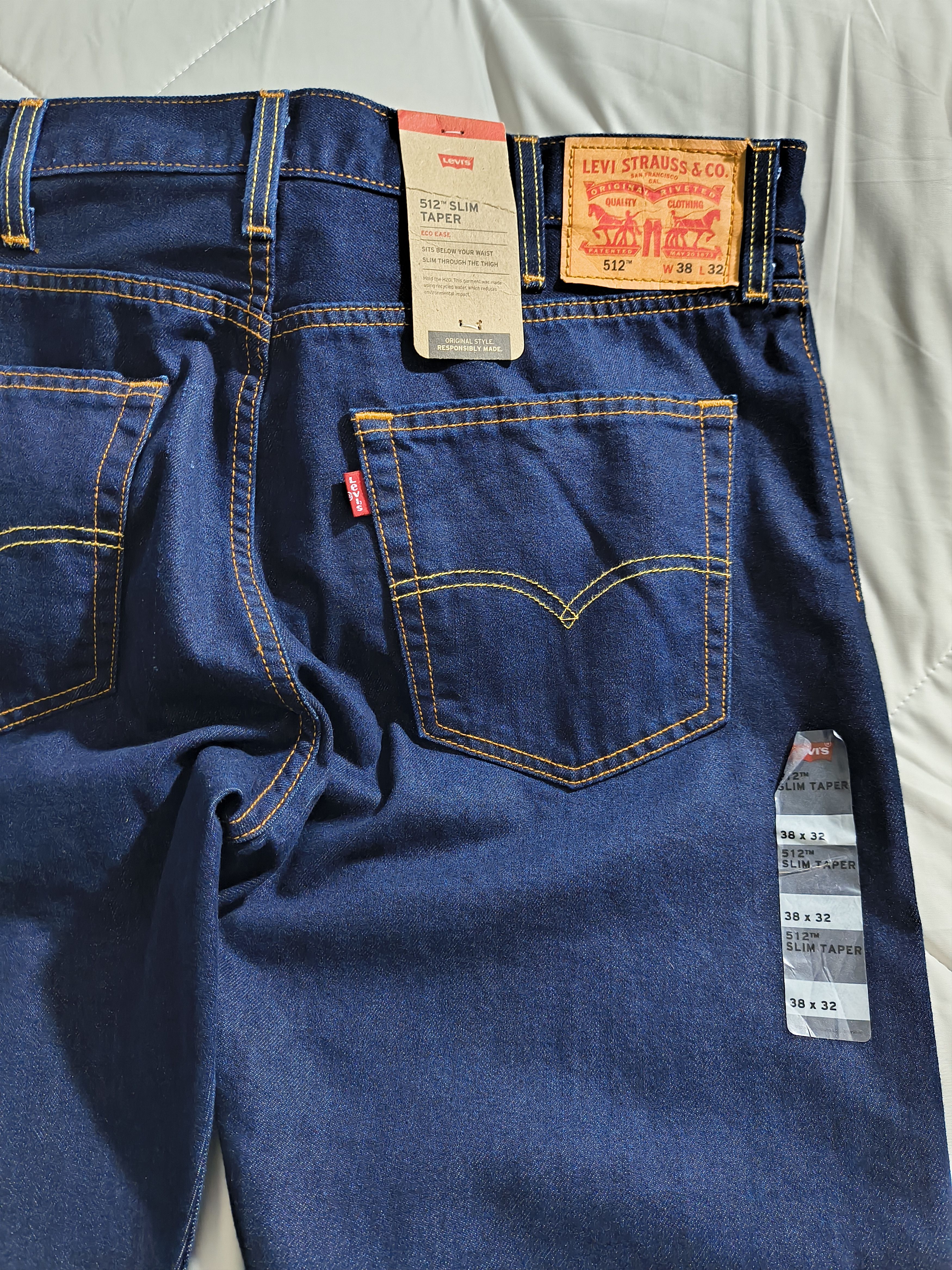 Levi's Levis 512 slim taper Size US 38 / EU 54 - 3 Thumbnail