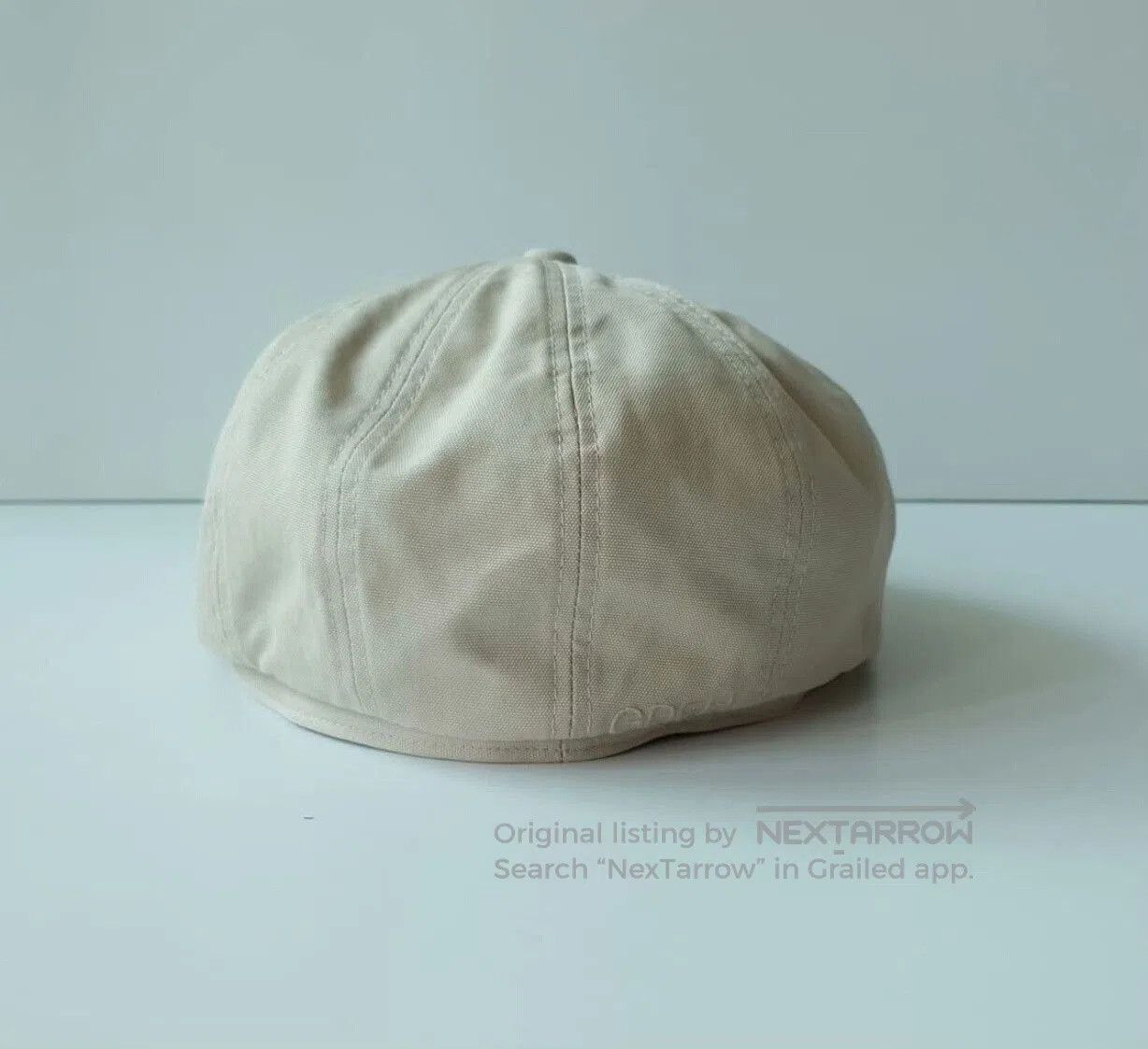 GOODENOUGH goodenough newsboy cap in ivory color. Size ONE SIZE - 4 Thumbnail