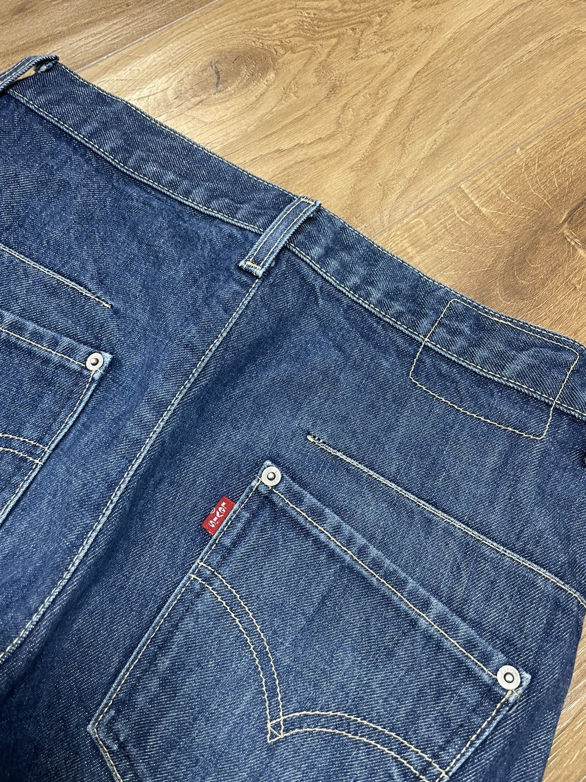 Levi's Vintage Levi’s 835 Blue Denim Straight Cowboy Jeans Pants Size US 30 / EU 46 - 18 Thumbnail