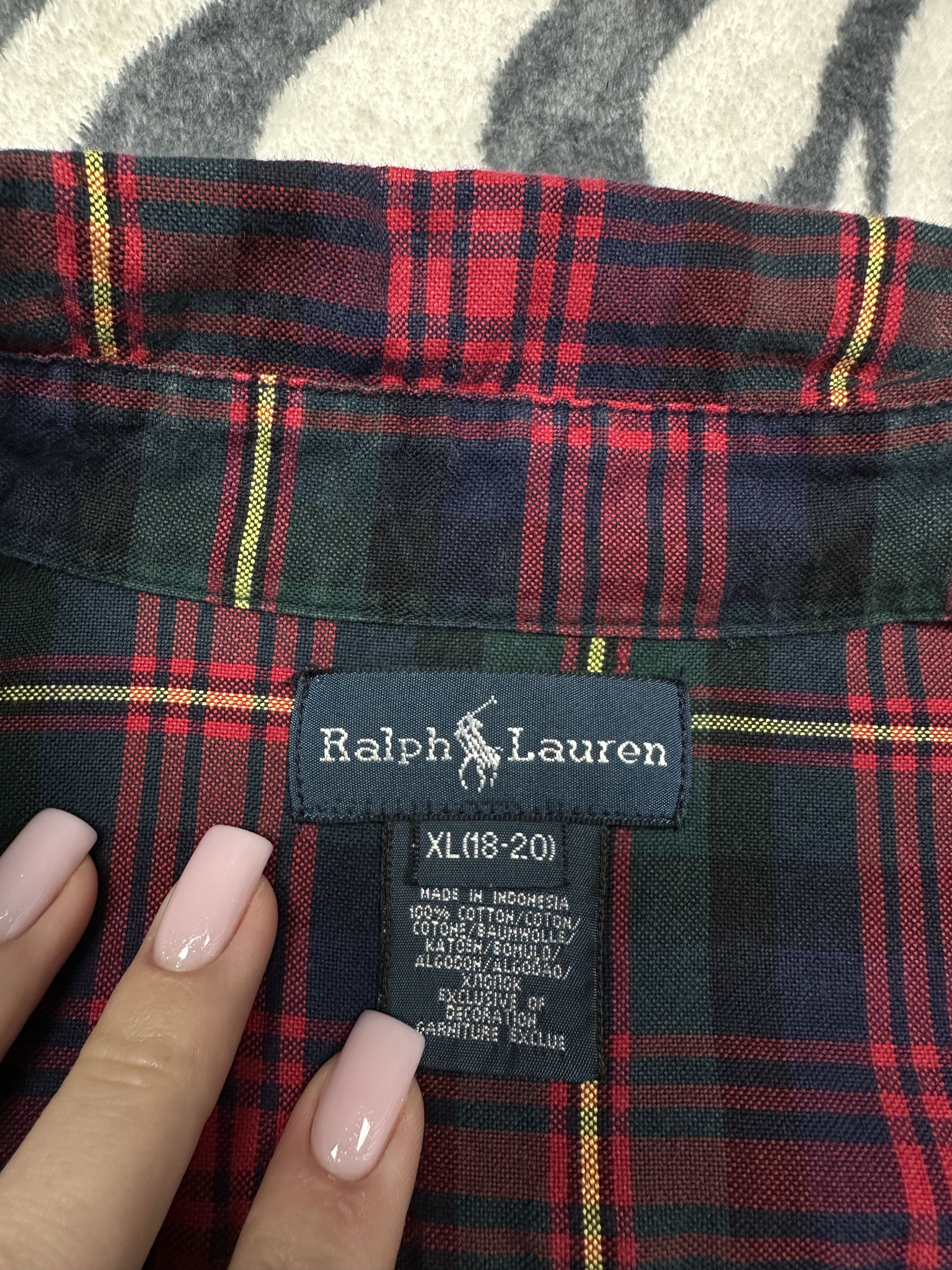 Polo Ralph Lauren Polo Ralph Lauren Mens Long Sleeve Plaid Shirt Size US S / EU 44-46 / 1 - 4 Thumbnail