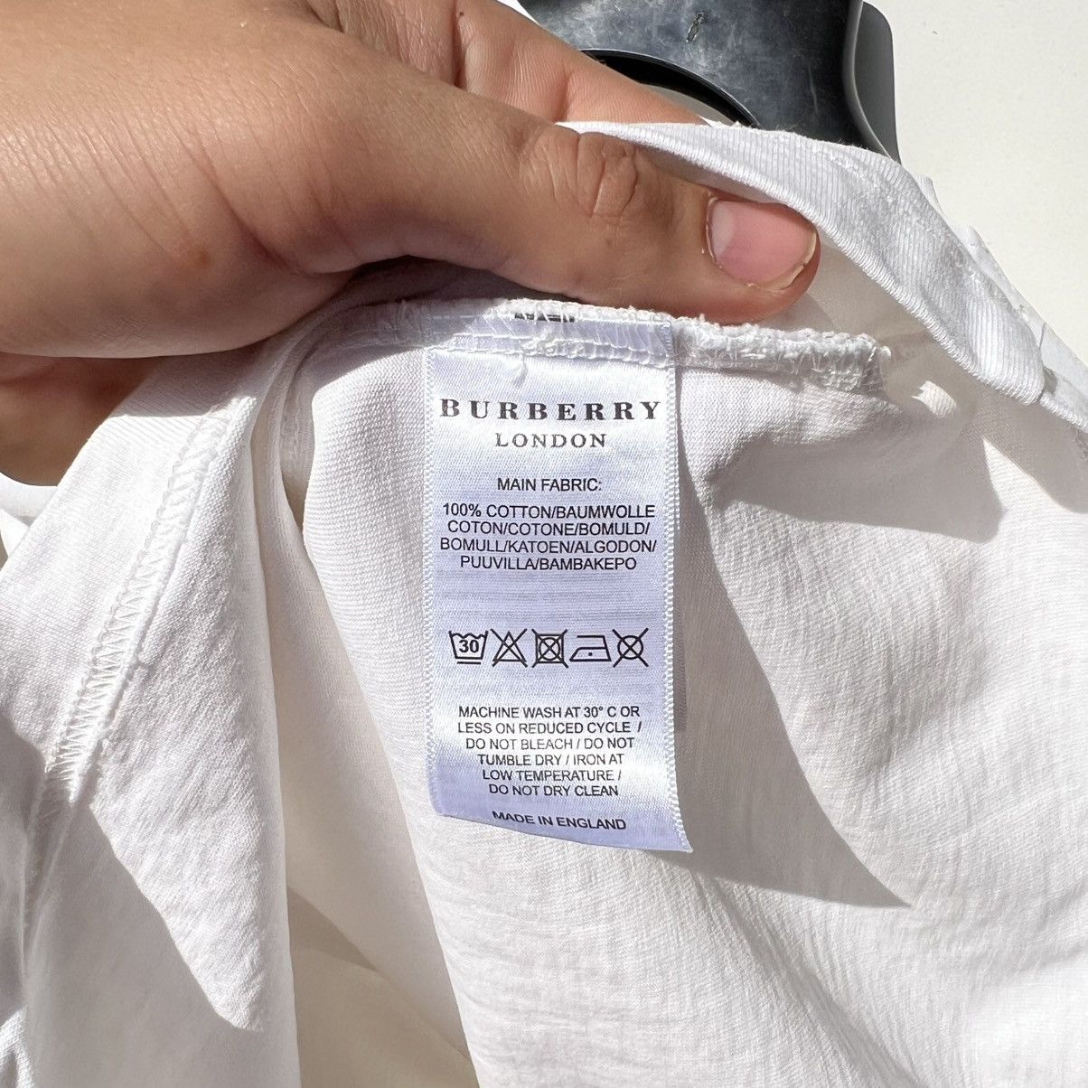 Burberry Burberry t shirt Size US S / EU 44-46 / 1 - 6 Thumbnail