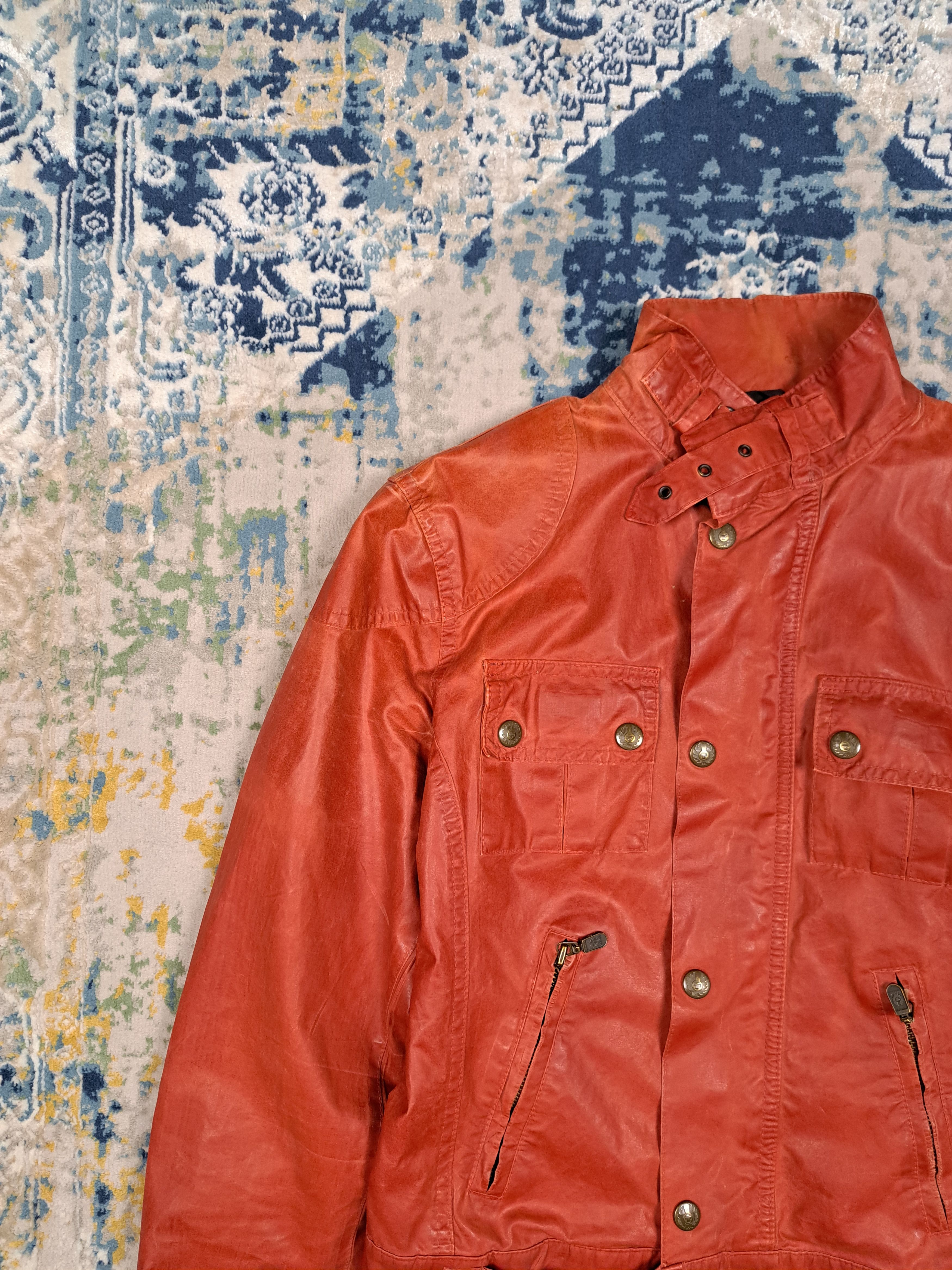 Belstaff Belstaff Gold Label Cropped Waxed Jacket Moto Ramones Size M / US 6-8 / IT 42-44 - 4 Thumbnail