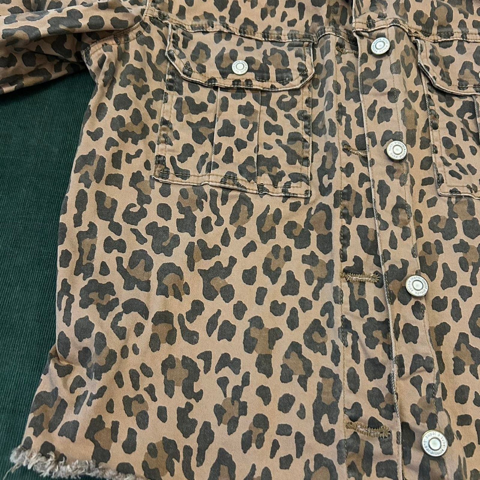 Other Y2k leopard print jacket Size S / US 4 / IT 40 - 4 Thumbnail