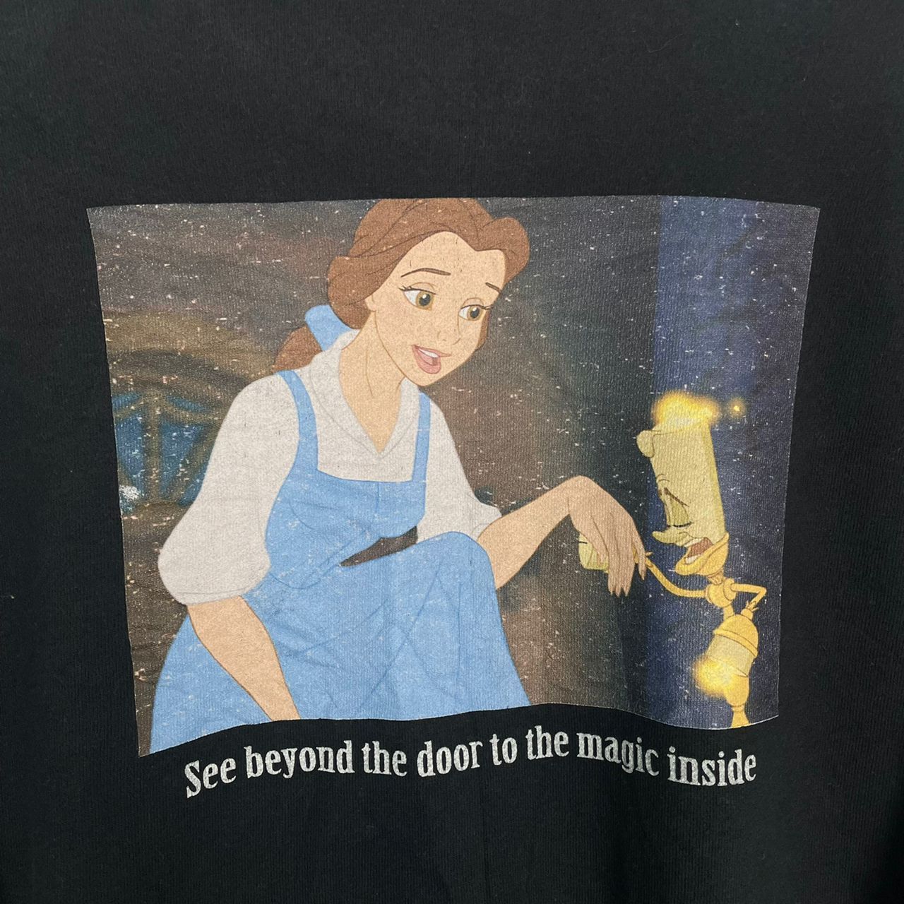 Disney Movies!Beauty And The Beast Backhit Print Sweatshirt Size F Size XXL / US 16-18 / IT 52-54 - 2 Thumbnail