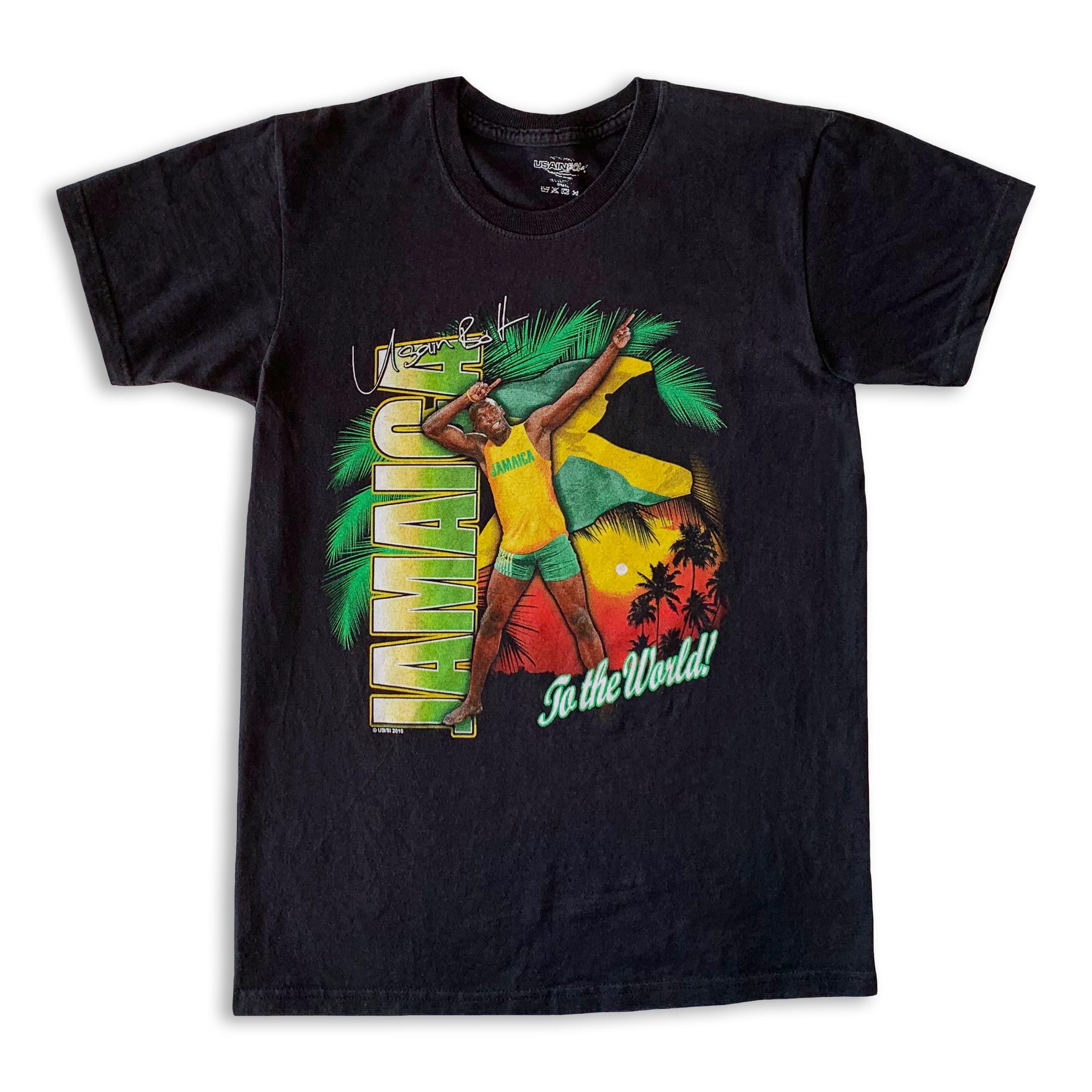 Other USAIN BOLT t shirt Y2K Jamaica Olympic Running Tee Size US S / EU 44-46 / 1 - 2 Thumbnail