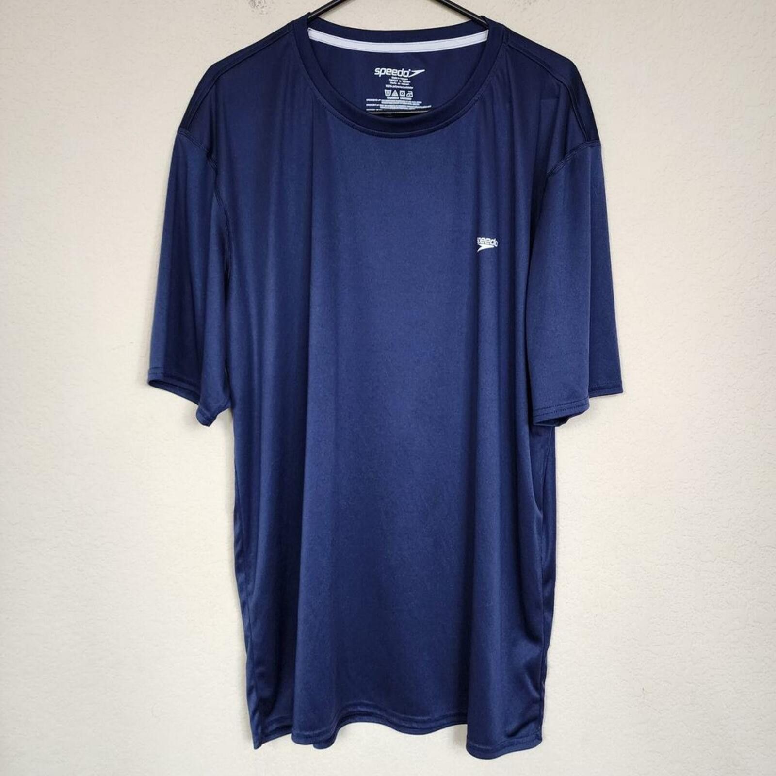 Speedo Speedo XXL Navy Blue Shirt Size US XXL / EU 58 / 5 - 1 Thumbnail