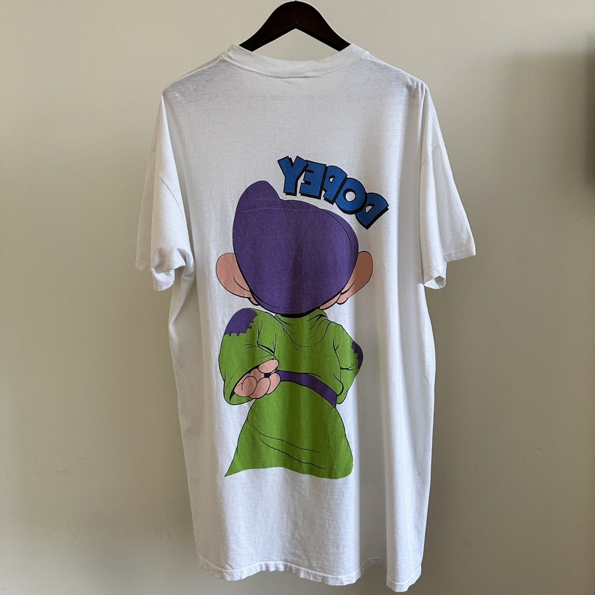Disney × Vintage Rare Vintage Disney Dopey Shirt Oversized One Size Size XXL / US 16-18 / IT 52-54 - 7 Thumbnail