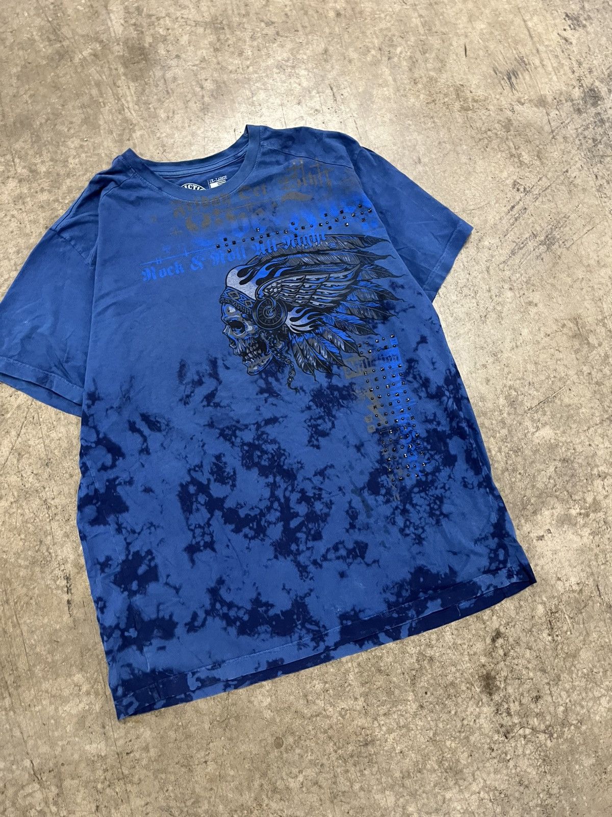 Affliction × Vintage Affliction grunge tee shirt hype rare skater opium Size US XXL / EU 58 / 5 - 4 Thumbnail