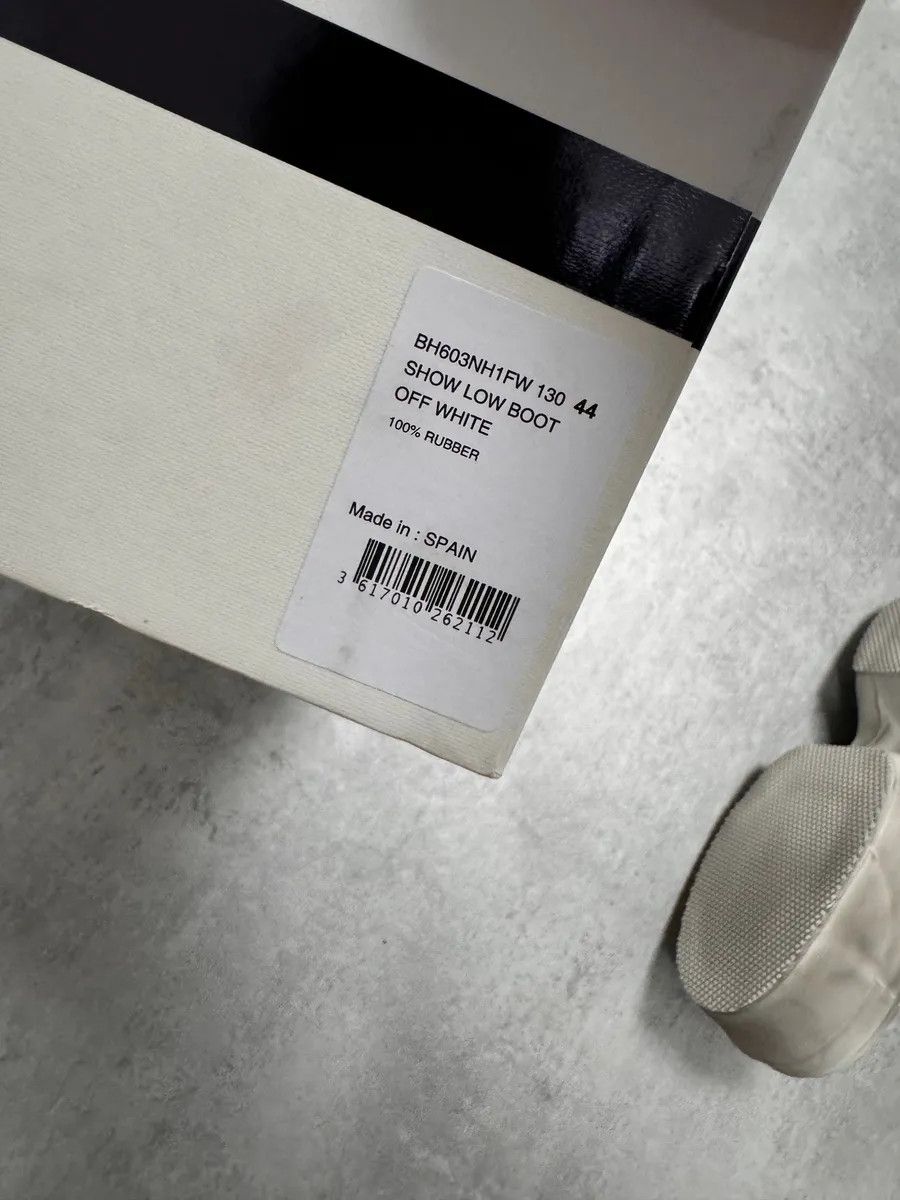 Givenchy SS2023 Givenchy Dust Show Rubber Rain Low Boots Size US 11 / EU 44 - 9 Thumbnail