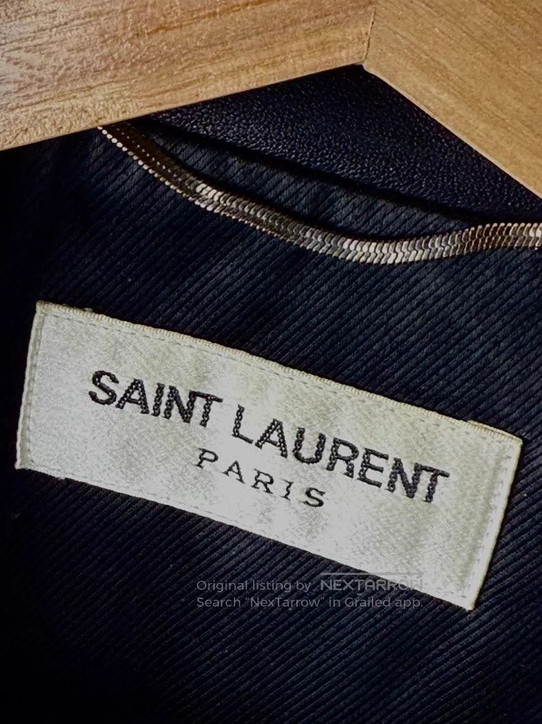 Saint Laurent Paris Saint Laurent Paris Leather Jacket Size US M / EU 48-50 / 2 - 3 Thumbnail