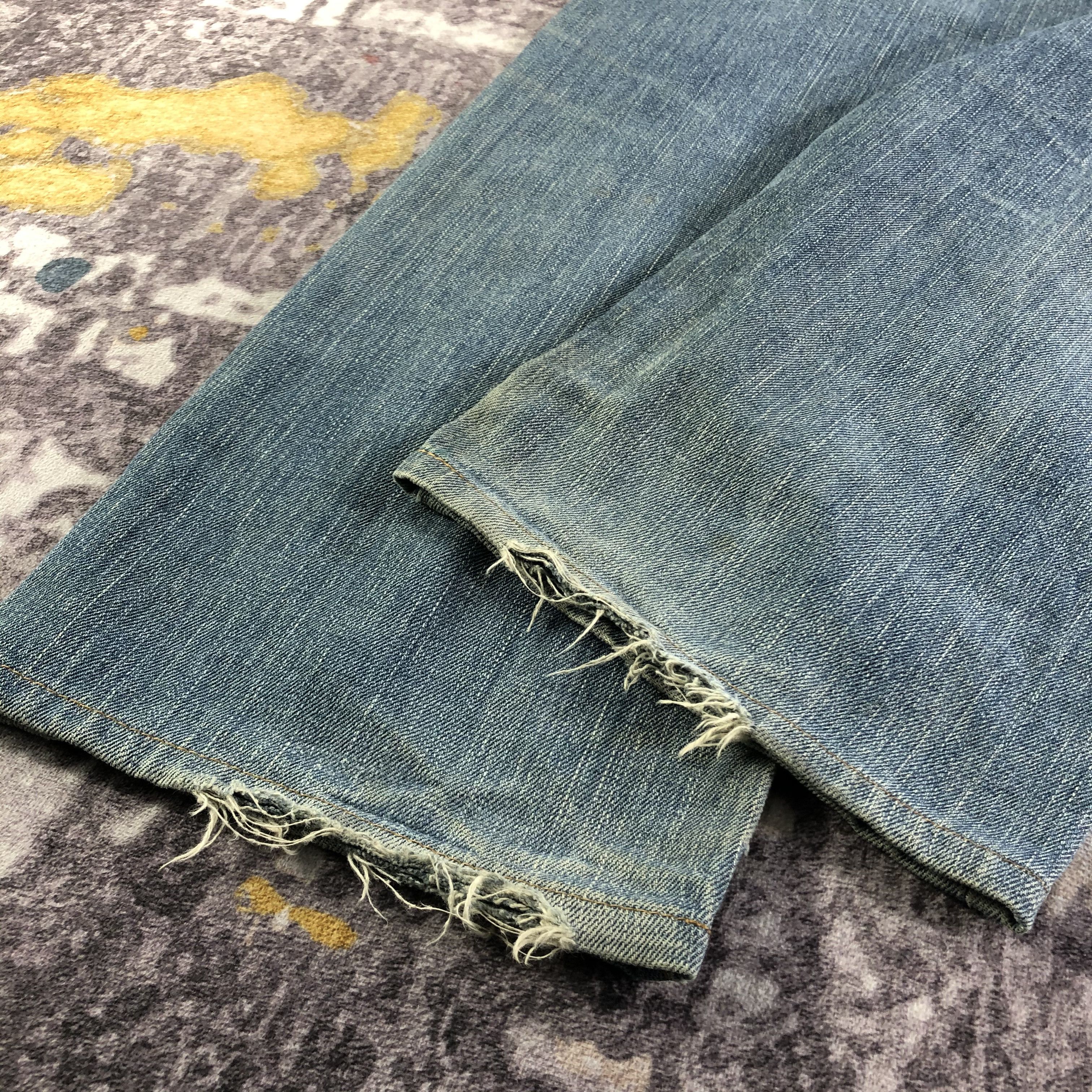 Edwin Vintage Blue Wash Edwin 505 Selvedge Jeans-JM3679 Size US 31 - 4 Thumbnail