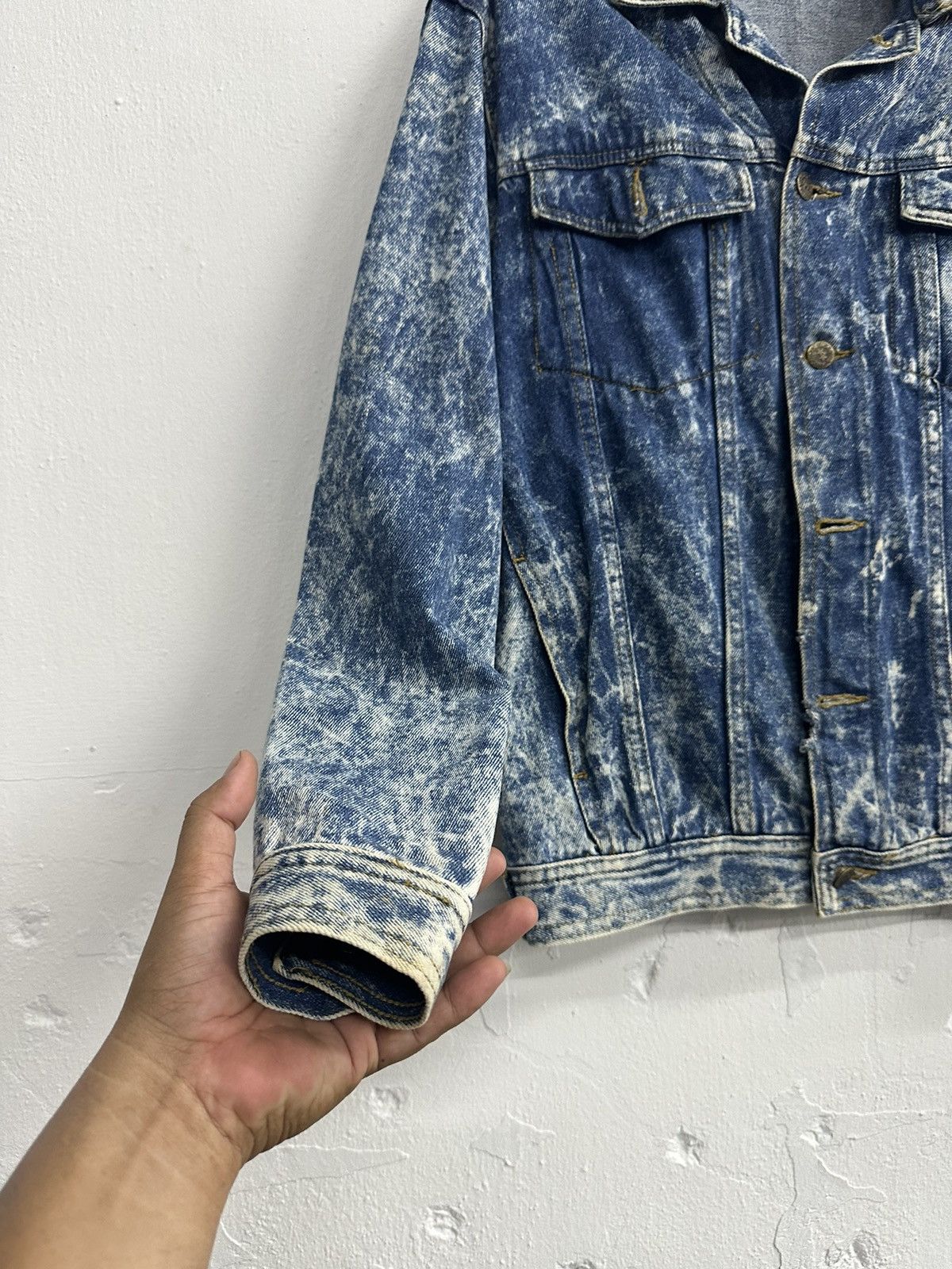 Japanese Brand VTG Grand Canyon Acid Wash Denim Jacket Size US M / EU 48-50 / 2 - 4 Thumbnail