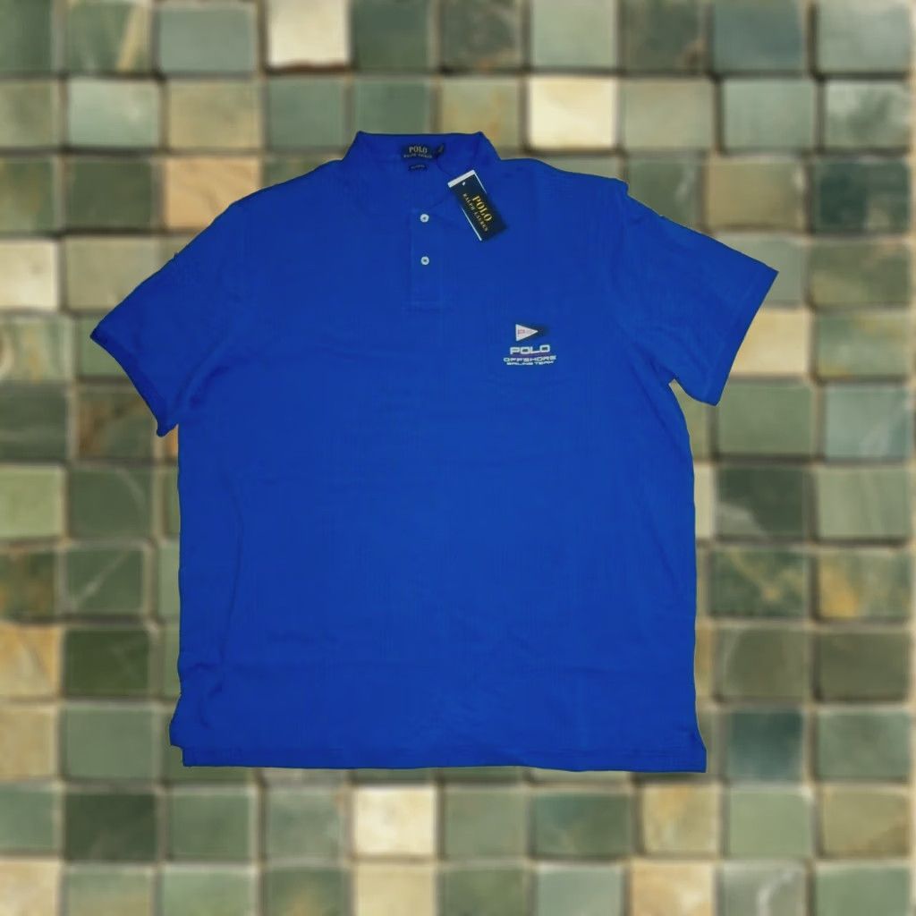 Ralph Lauren RALPH LAUREN Polo Shirt Mens Small Blue P15 OFFSHORE NWT Size US S / EU 44-46 / 1 - 1 Thumbnail