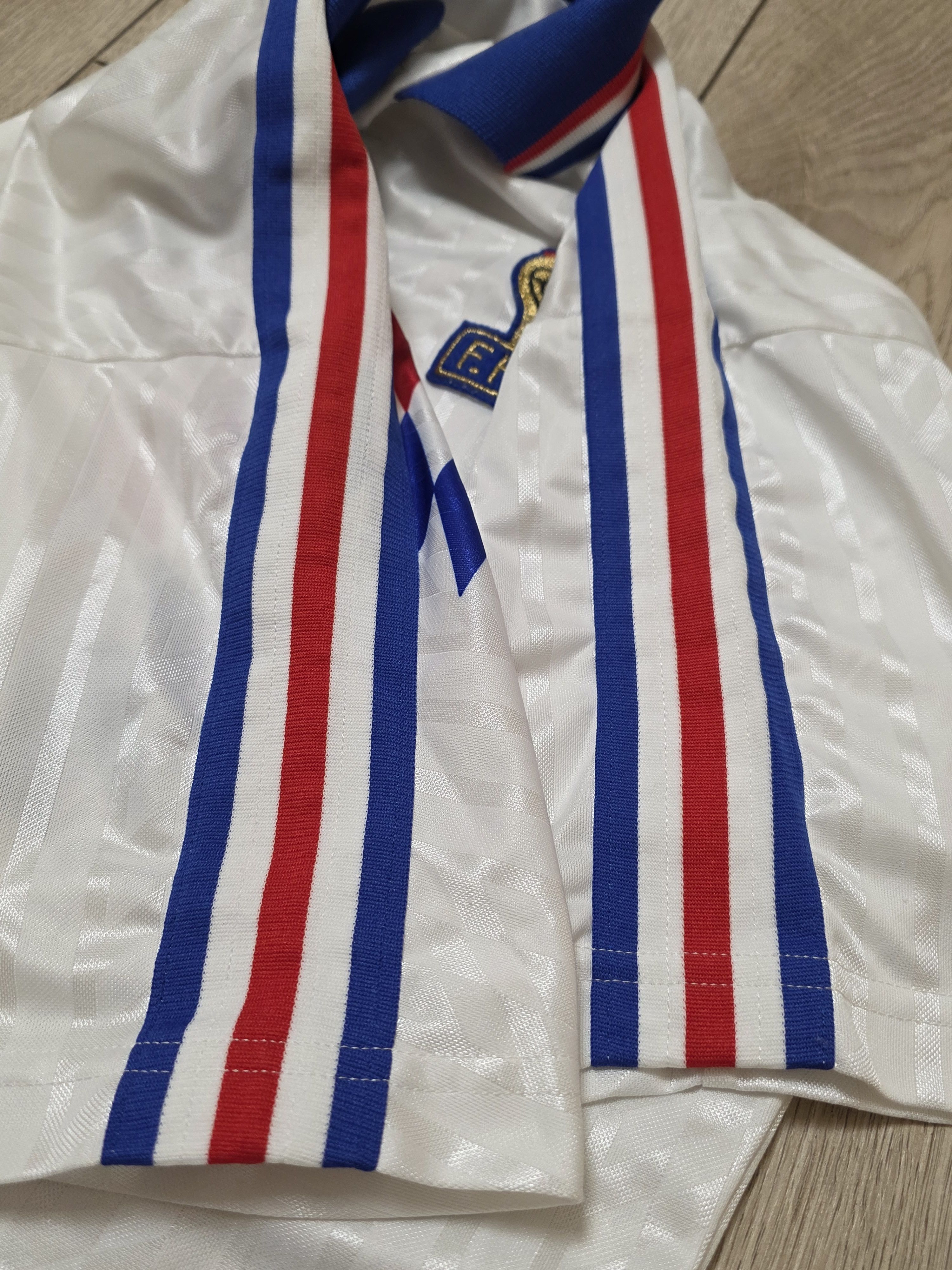 Adidas FRANCE 1994 1995 AWAY VINTAGE FOOTBALL SHIRT SOCCER JERSEY Size US M / EU 48-50 / 2 - 7 Thumbnail