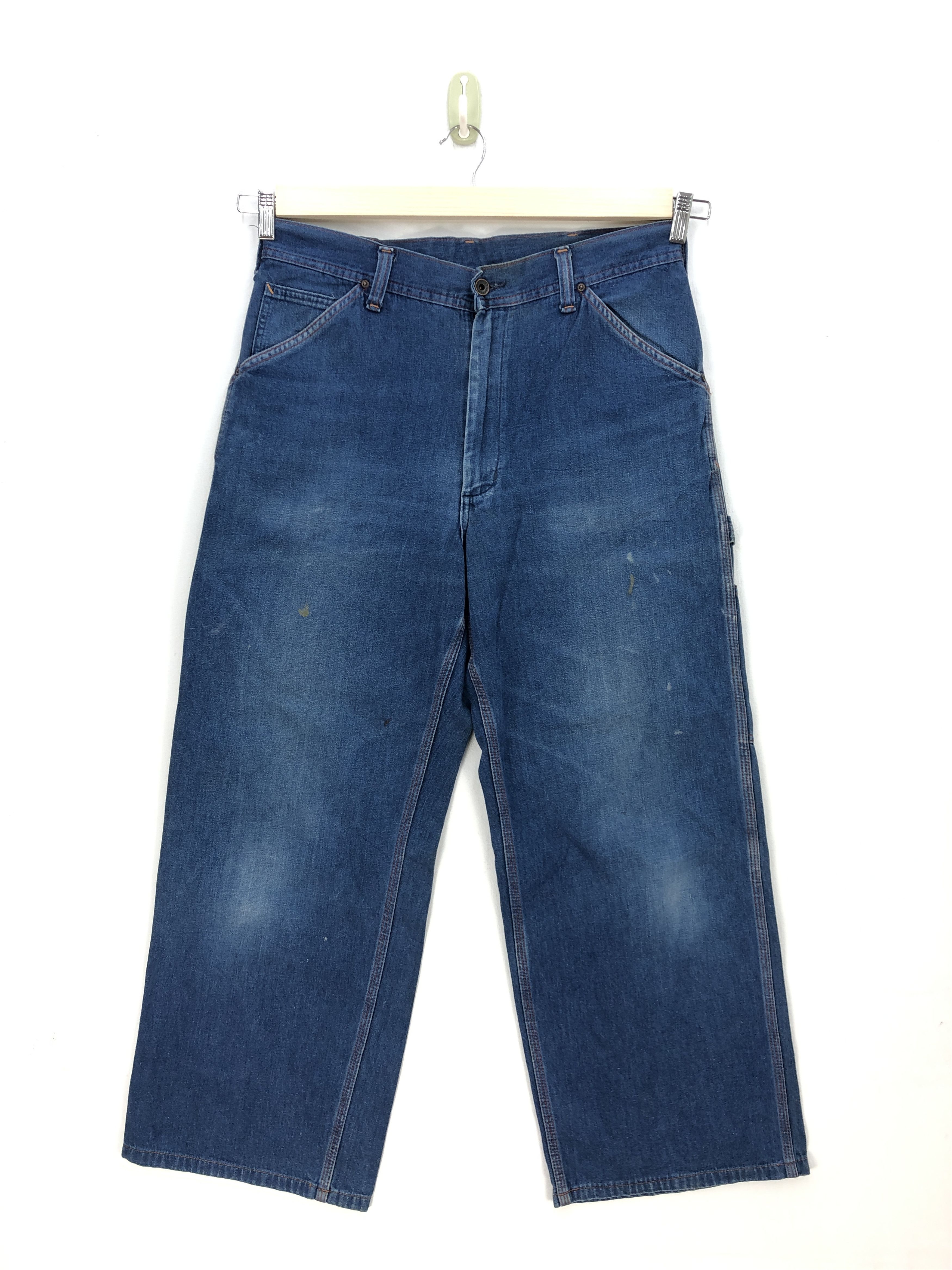 Edwin Vintage Edwin Lot 4055 Carpenter Workers Baggy Jeans Denim Size US 32 / EU 48 - 2 Thumbnail